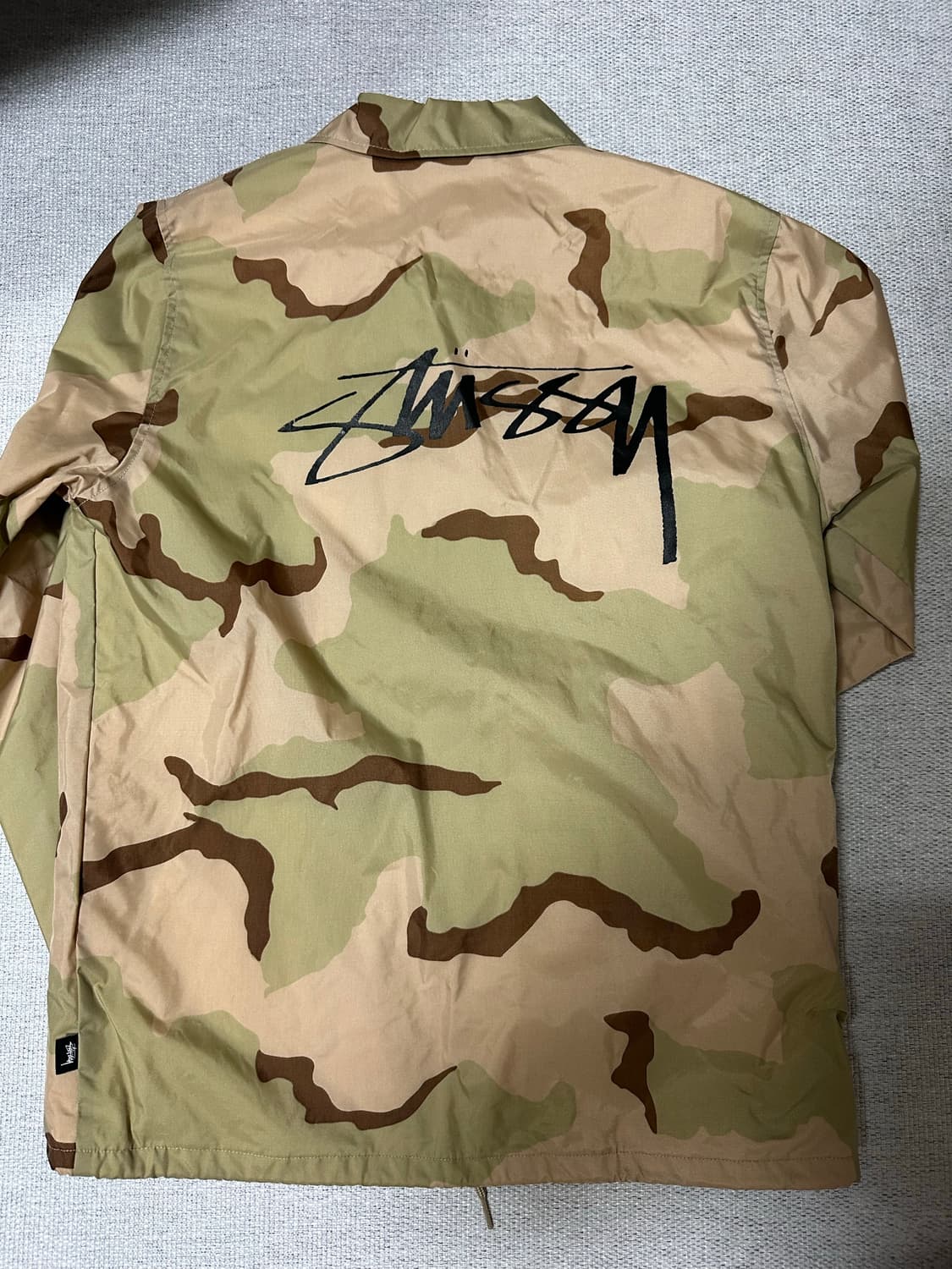 스투시 뉴욕매장 한정 밀리터리 코치 자켓 S 상품이미지5