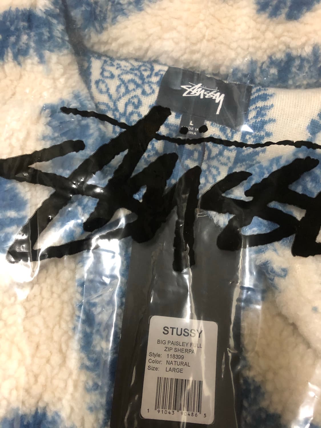 스투시 빅 페이즐리 플리스 집업 자켓 [NEW] 상품이미지3