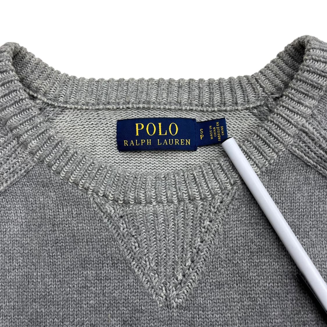 폴로 랄프로렌 그레이포니 그레이 니트 S 상품이미지5