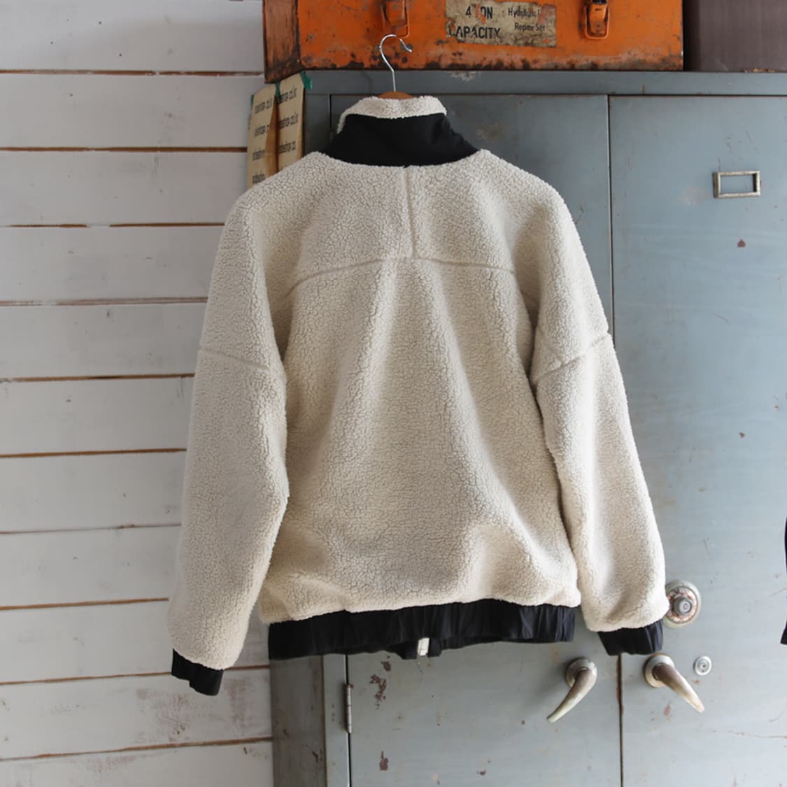 (착용컷) Columbia 리버서블 양털 플리스 자켓 (남성용 100) 상품이미지3