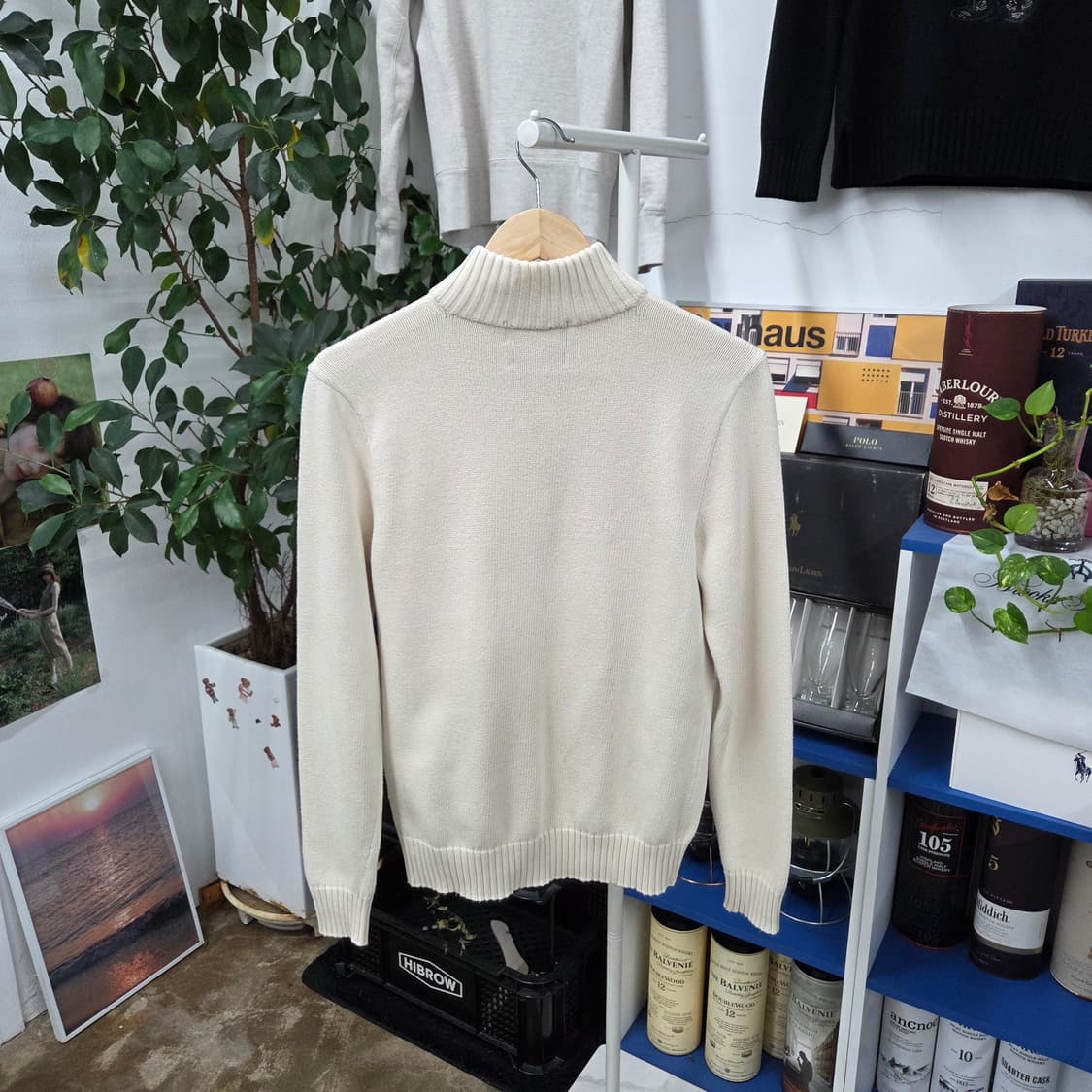 폴로랄프로렌 하프집업 니트 S 상품이미지5