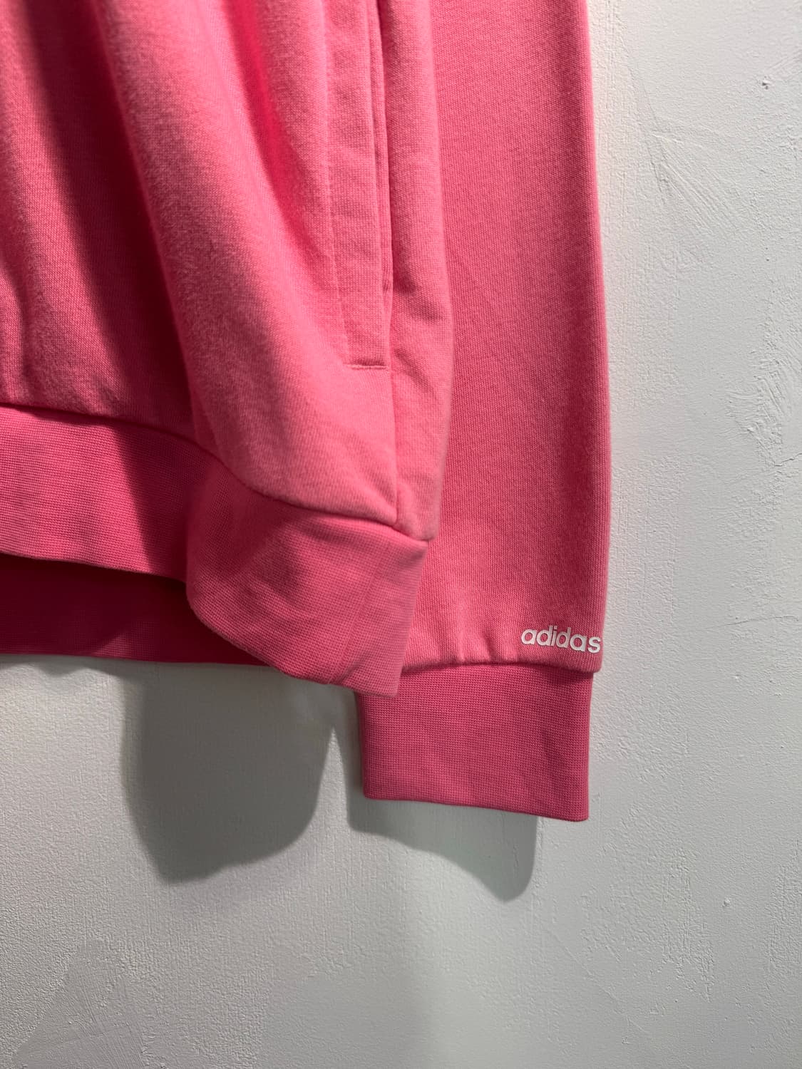ADIDAS 아디다스 핑크 후드 키즈XL C509 상품이미지5