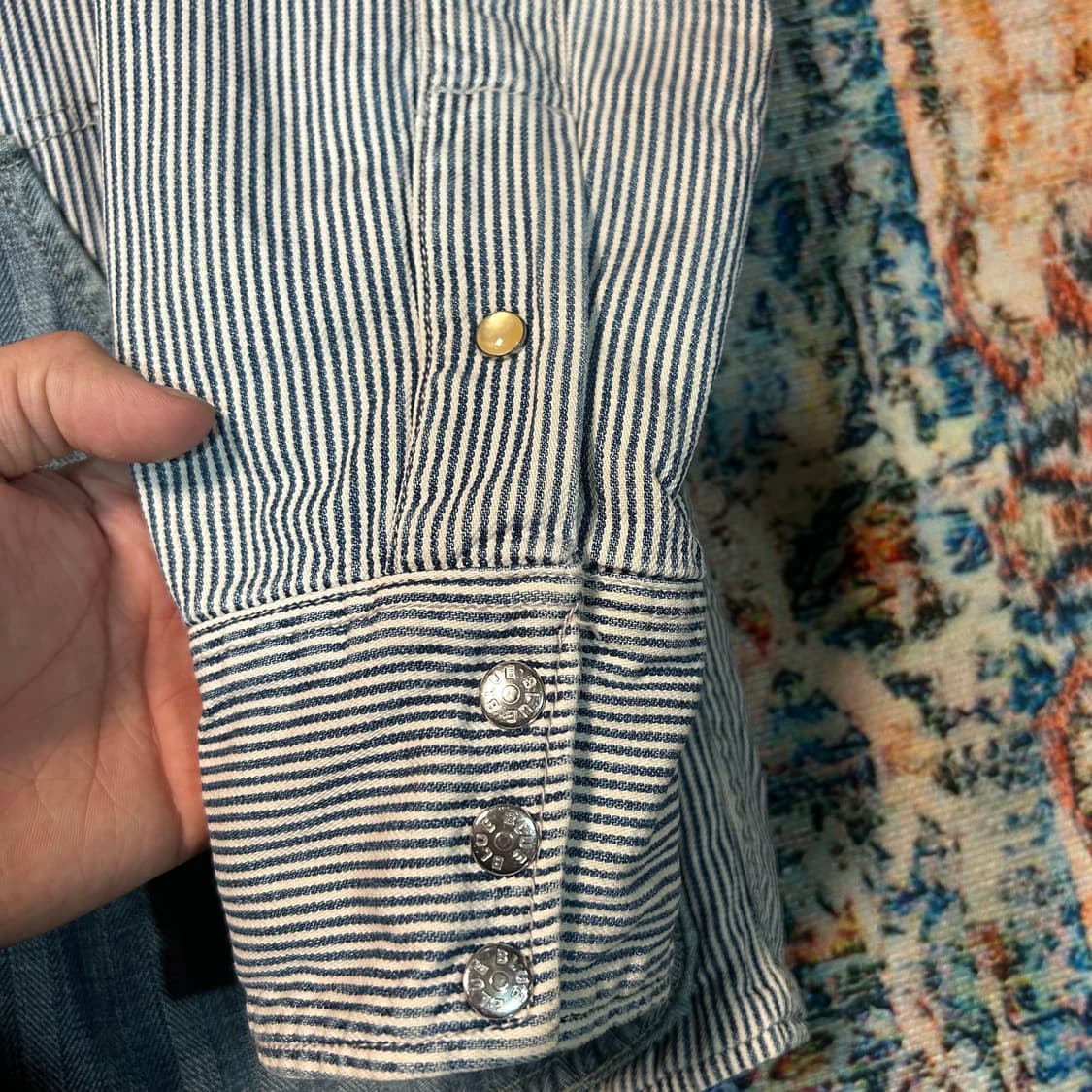 [M] 블루블루 재팬 히코리 데님 워크자켓 상품이미지6