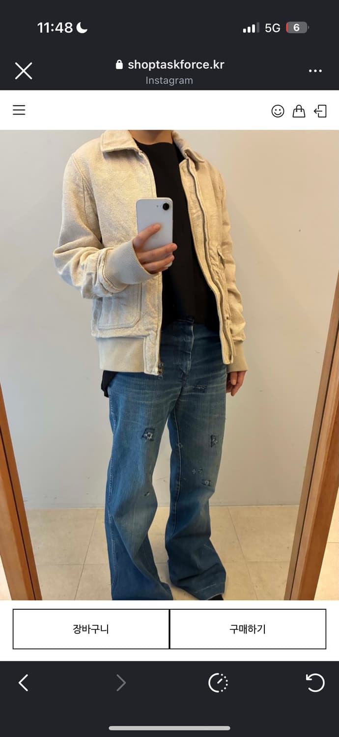 빈티지 워크 자켓 상품이미지2