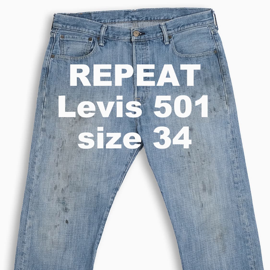 빈티지 리바이스 501 연청 34 인치 LV50134535 상품이미지1