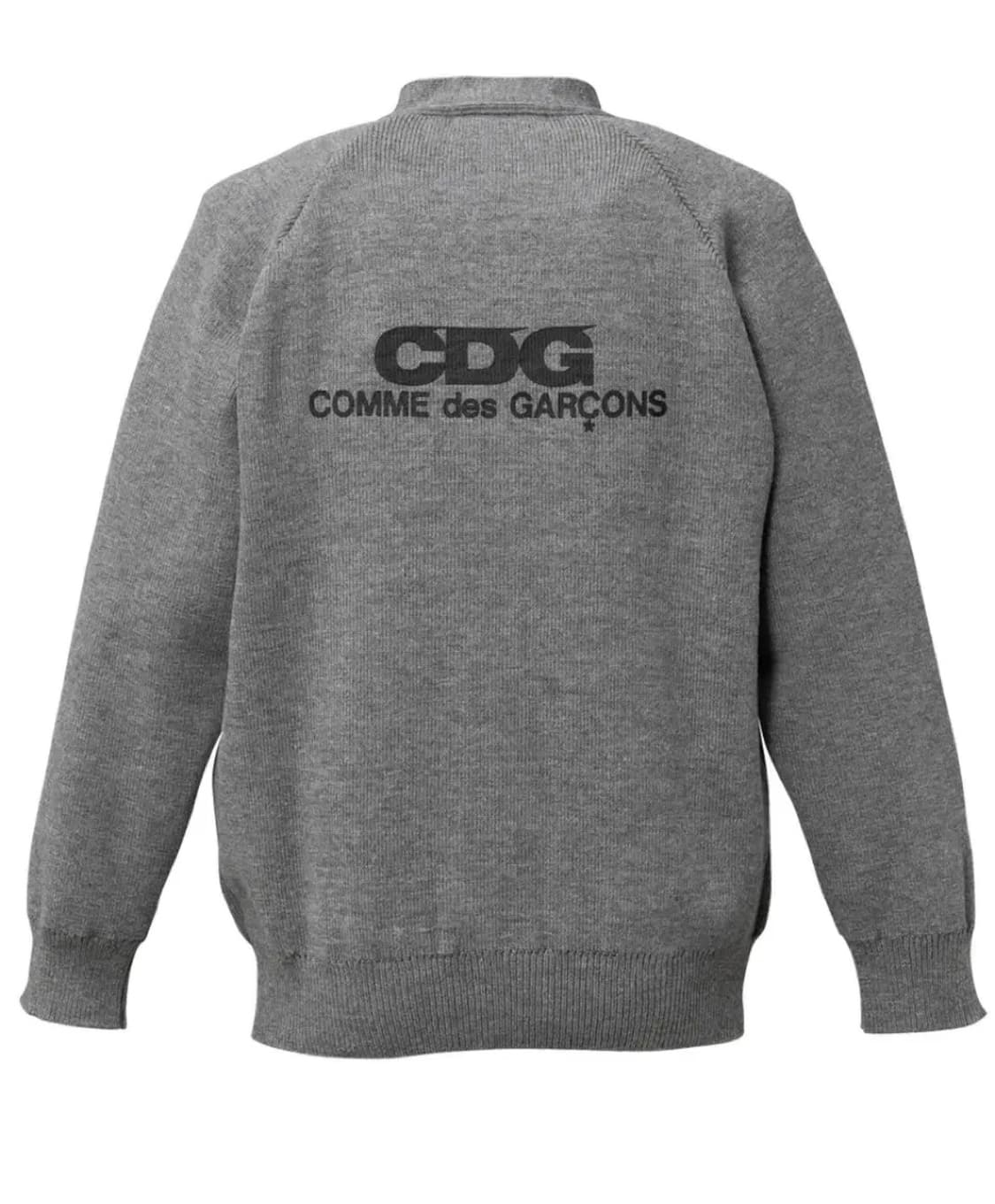 CDG 꼼데 스쿨 가디건 (그레이) 상품이미지2