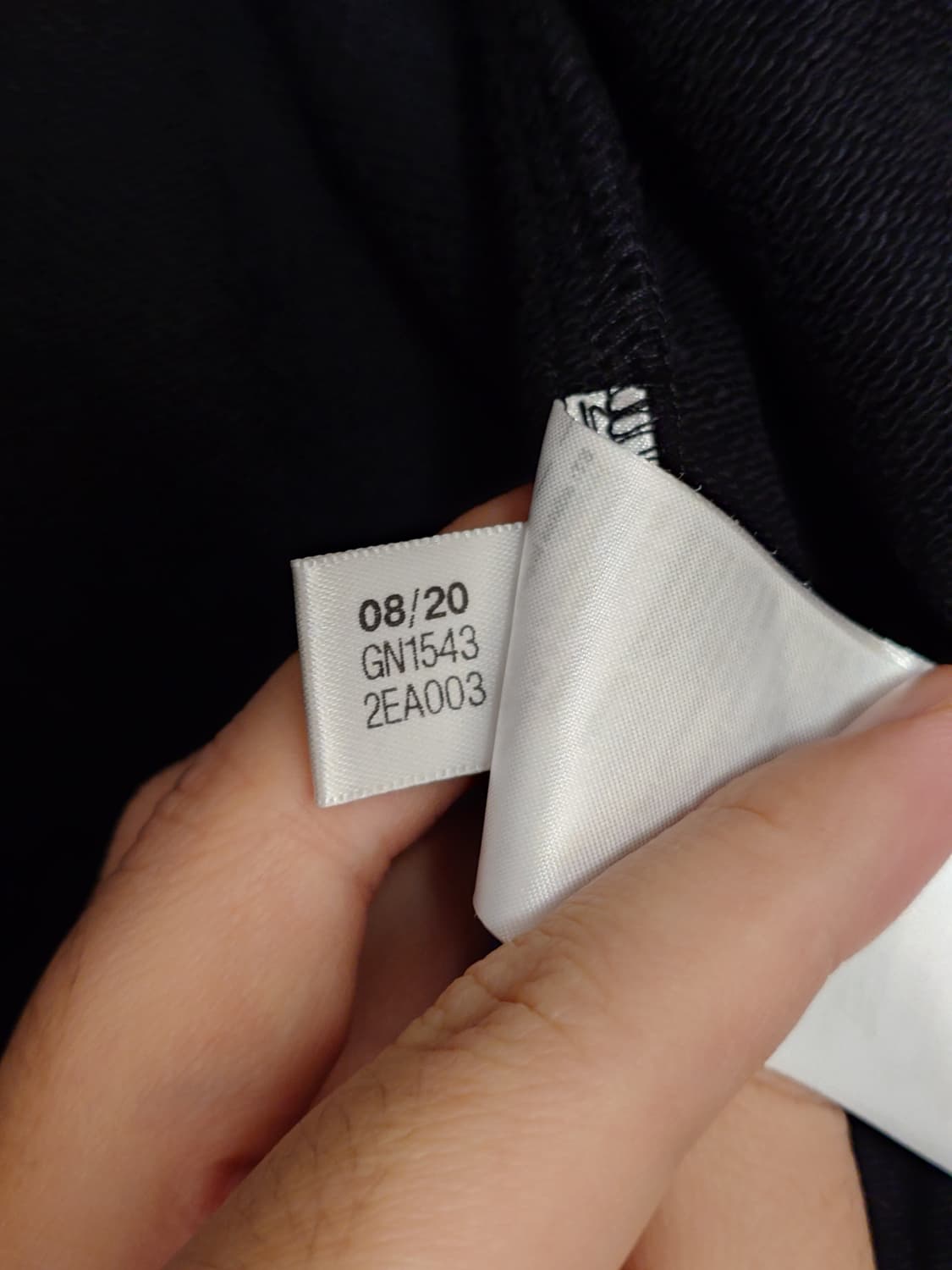 [M] 준지 리복 콜라보 후드 바람막이 블랙 상품이미지5