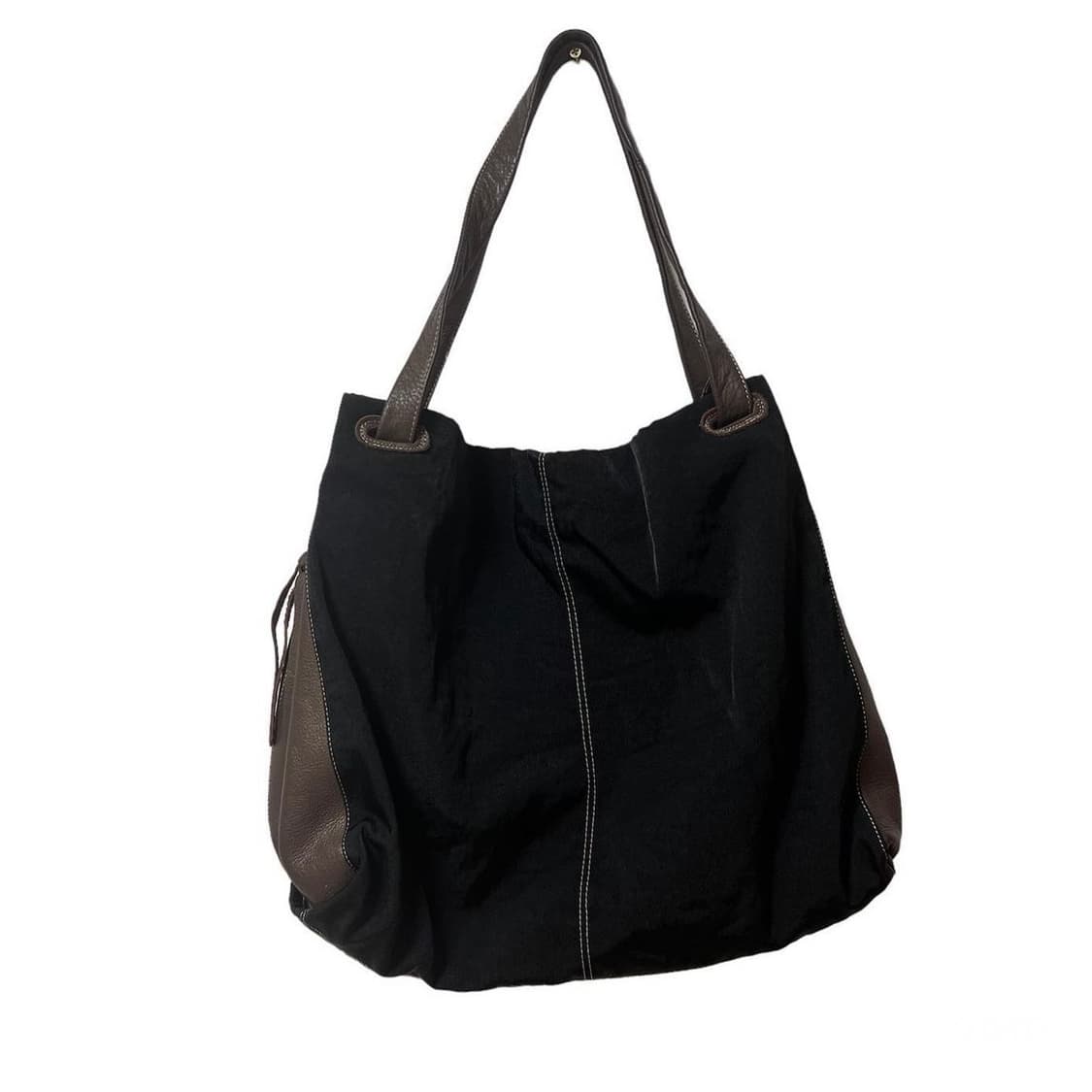 Black and brown key ring bag 상품이미지1