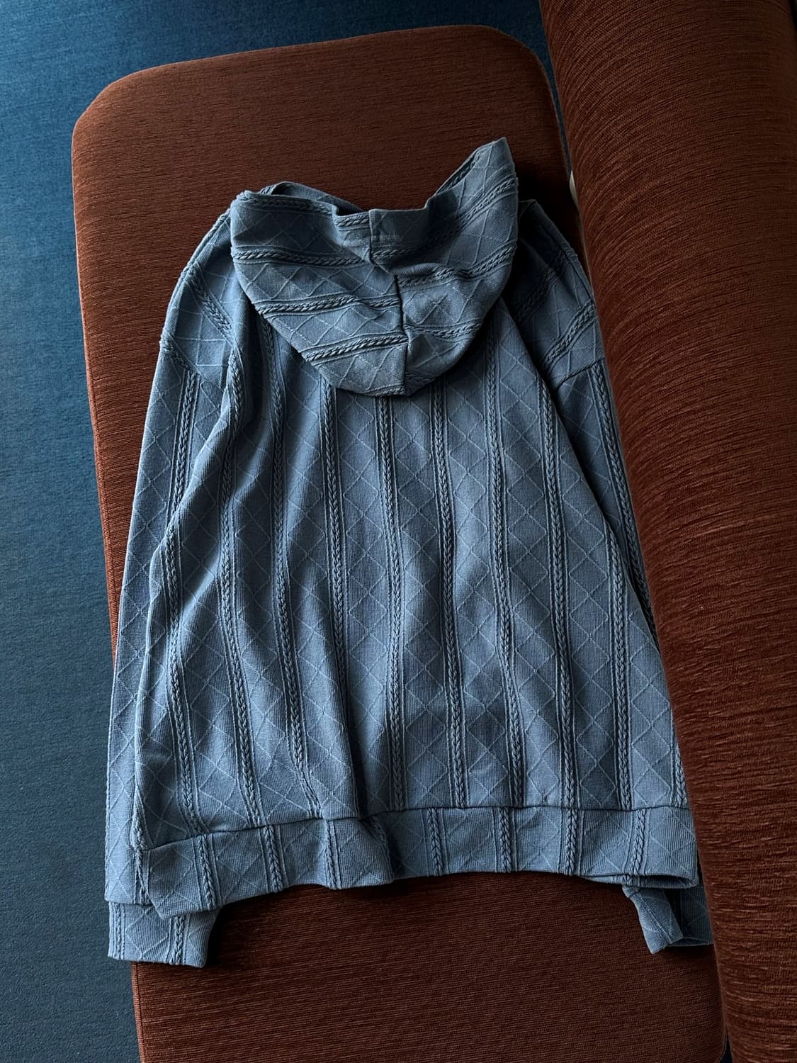 Jacquard knit hooded top 상품이미지7