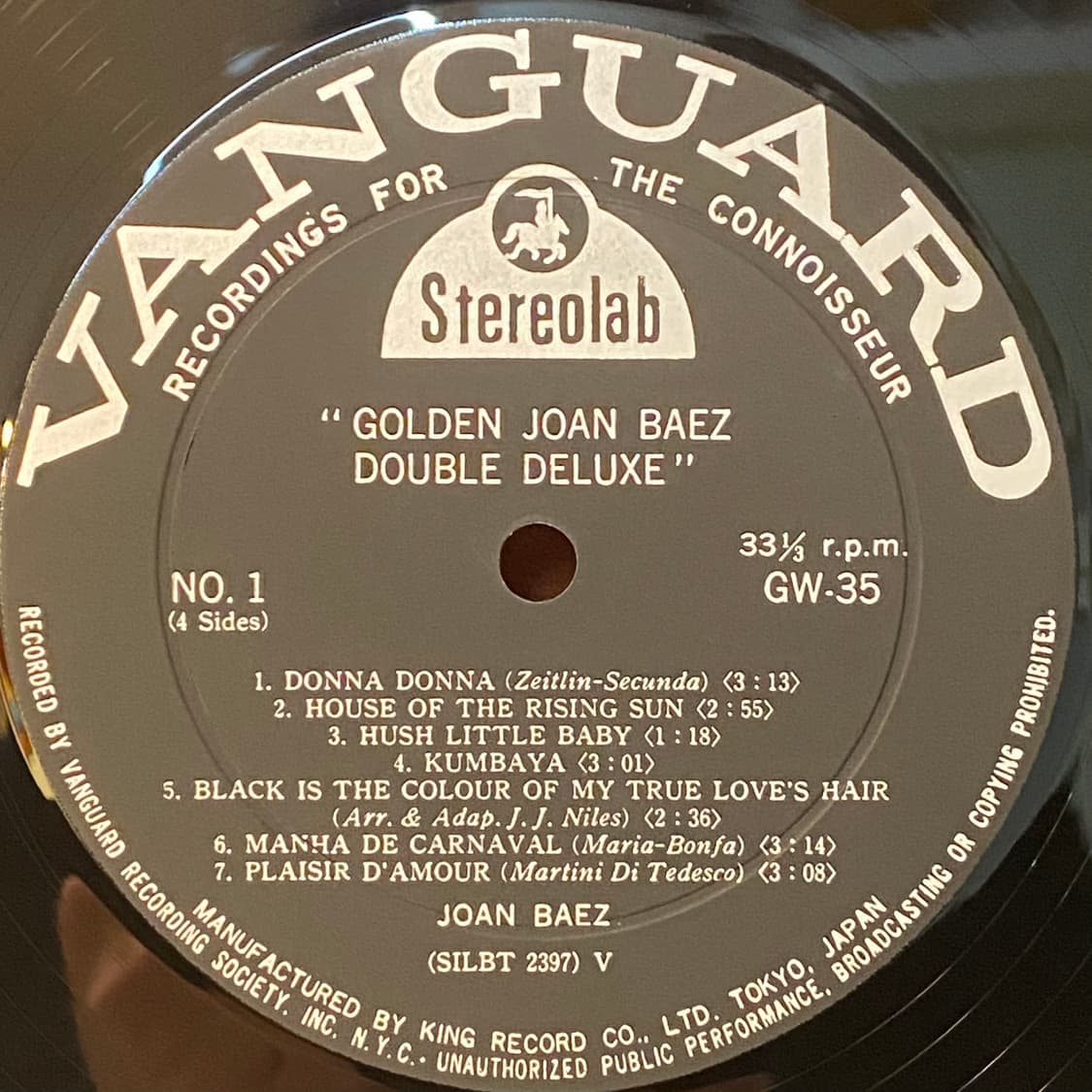 (LP) Joan Baez - Golden Joan Baez 상품이미지4