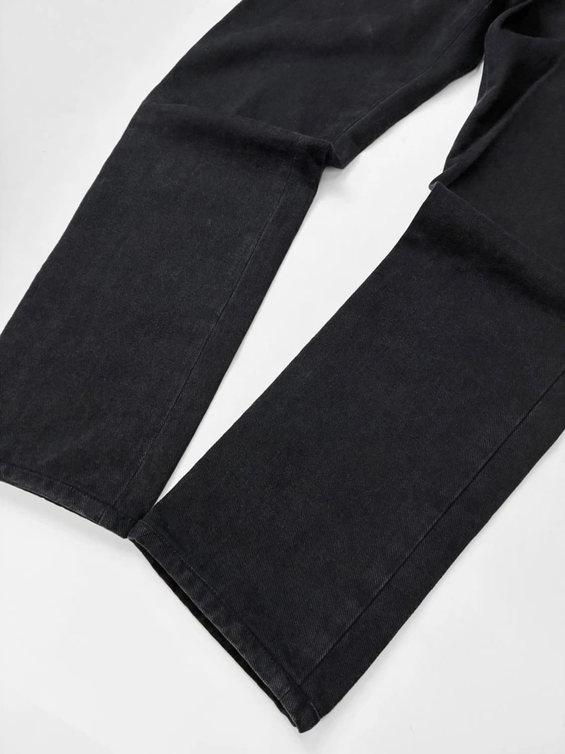 MSGM 17FW 프린트 로고 스트레이트 데님 팬츠 PN5680 상품이미지8