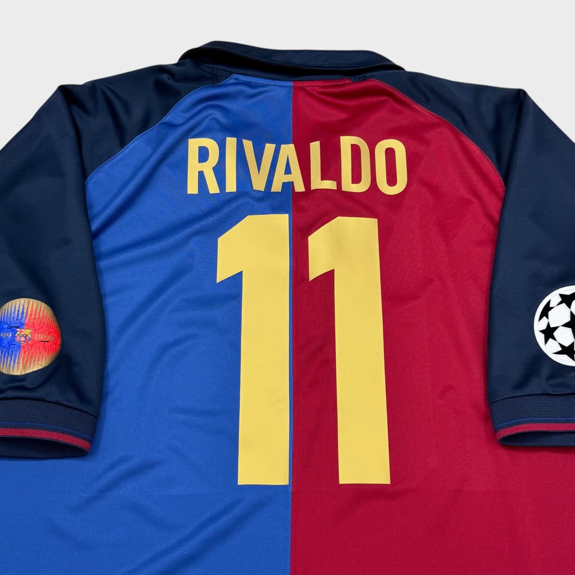 98-99 바르셀로나 홈 No.11 히바우두 상품이미지7