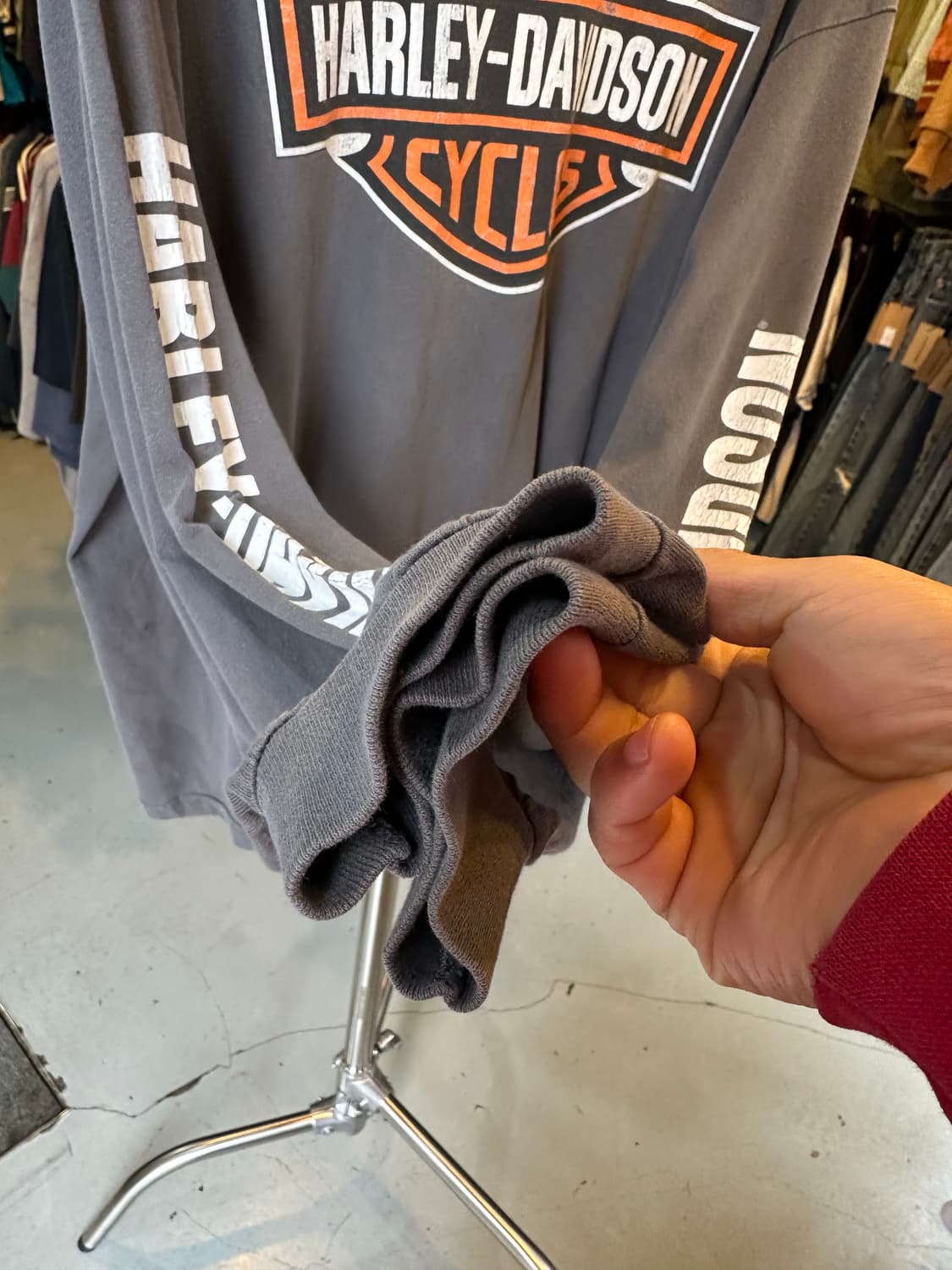 할리데이비슨 프린팅 롱슬리브 티셔츠 상품이미지7