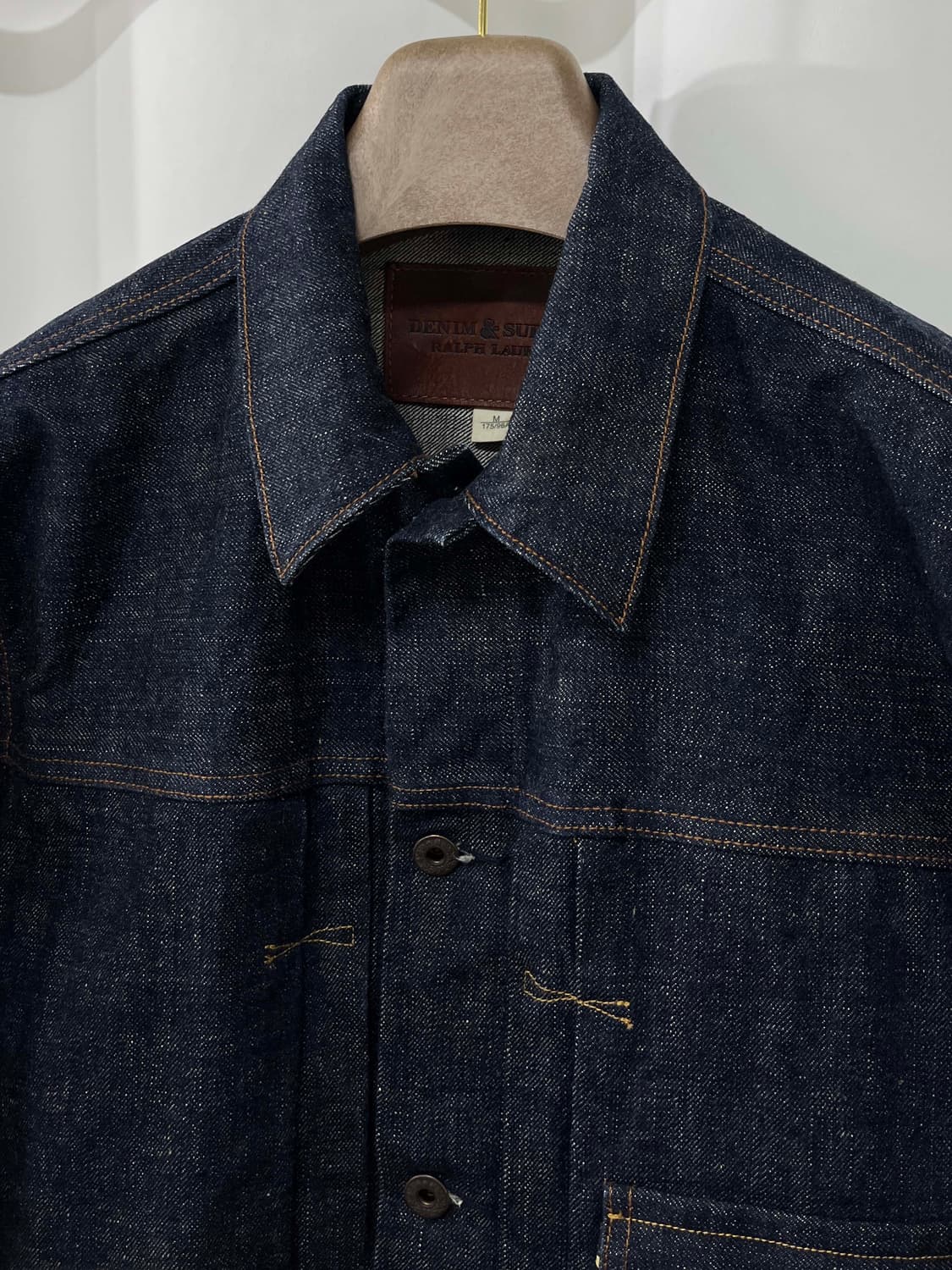 폴로 랄프로렌 type1 셀비지 데님 리지드 트러커 자켓 상품이미지6