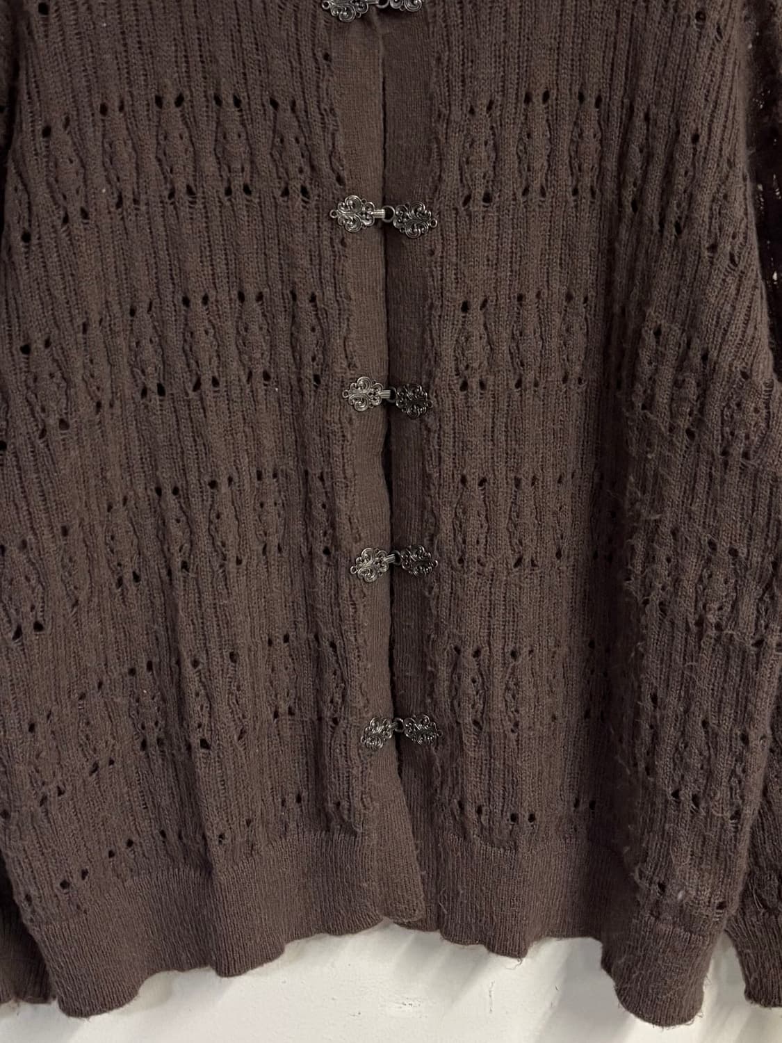 HARE hook knit cardigan  상품이미지3