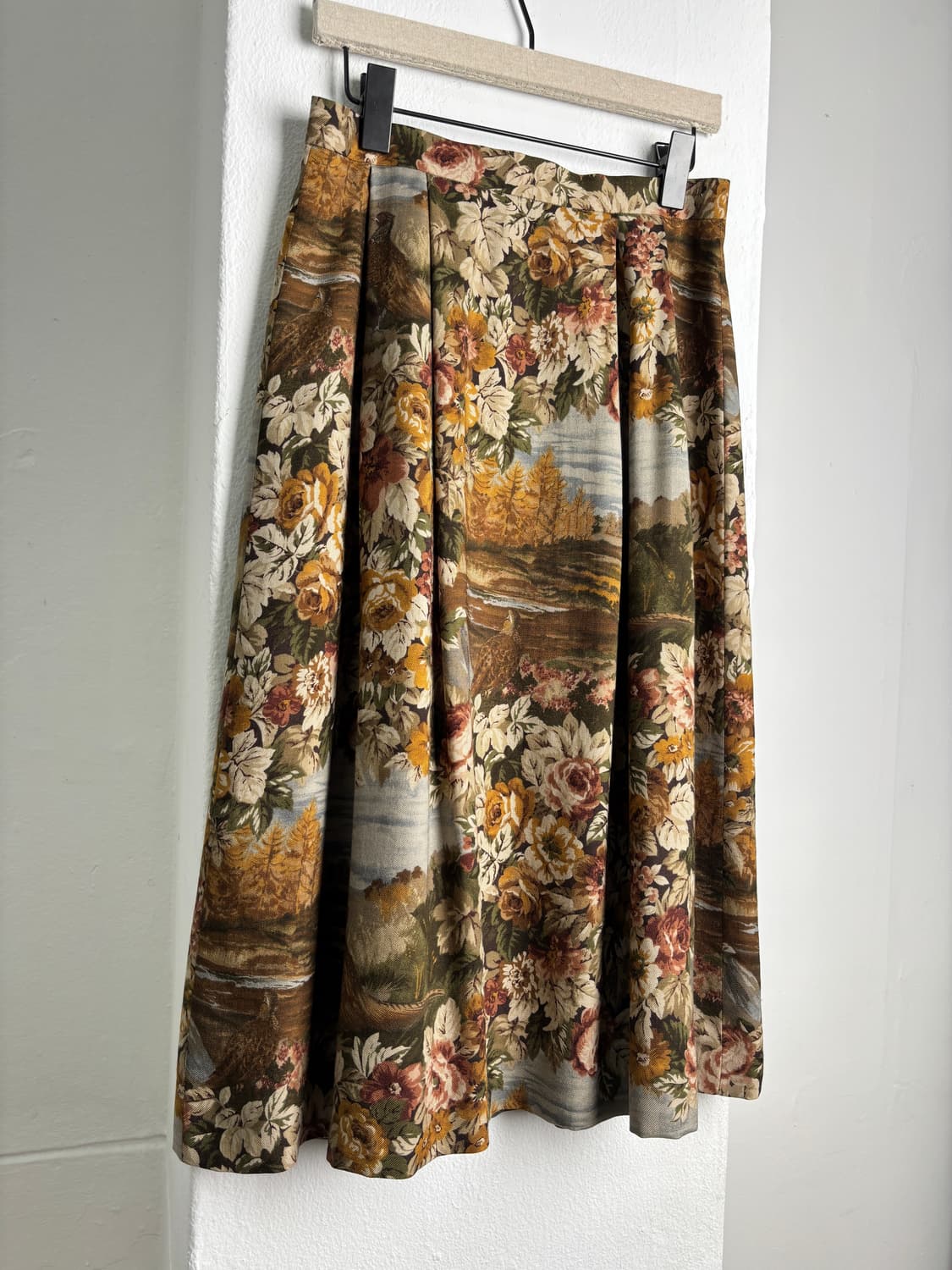 Vintage Burberry 80-90’s Wool&Silk skirt 상품이미지9