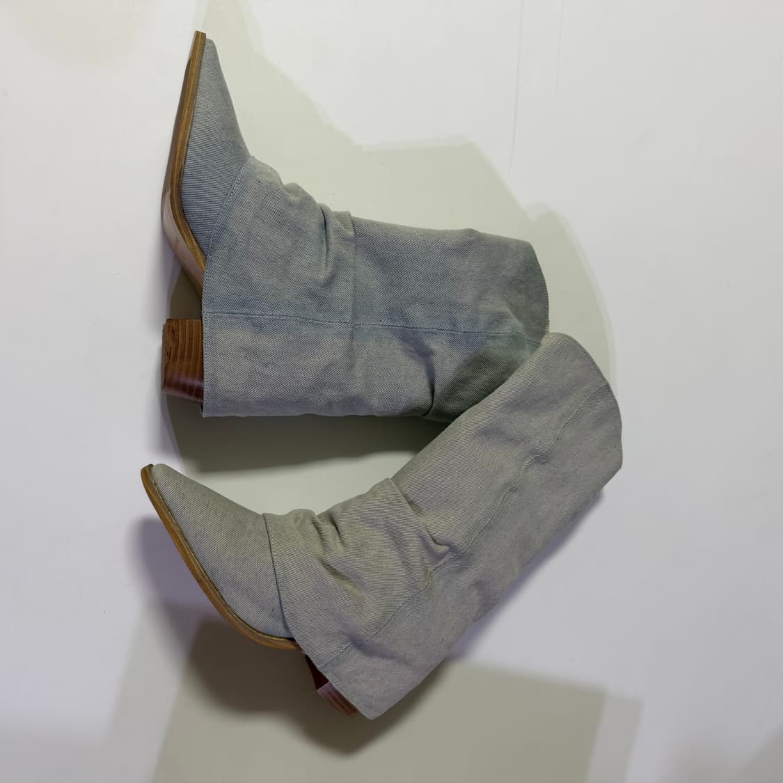 새상품 데님 앵클부츠 235 상품이미지1