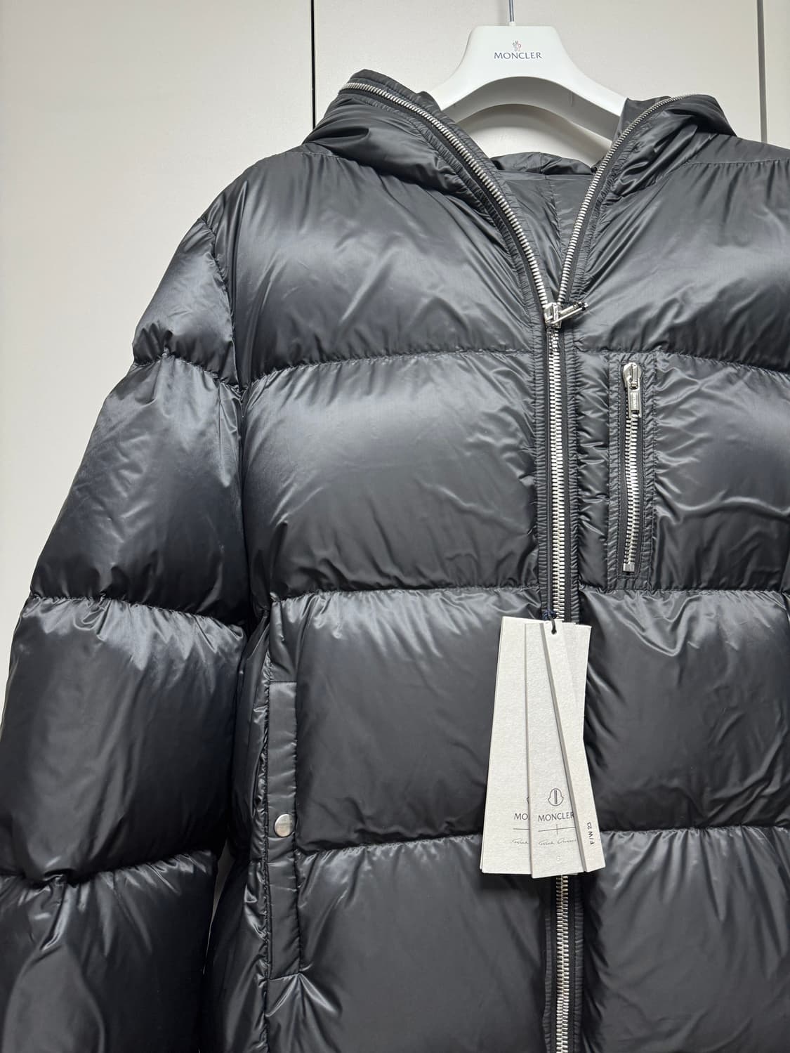 릭오웬스 몽클레어 김프 롱다운 자켓 2사이즈 상품이미지6