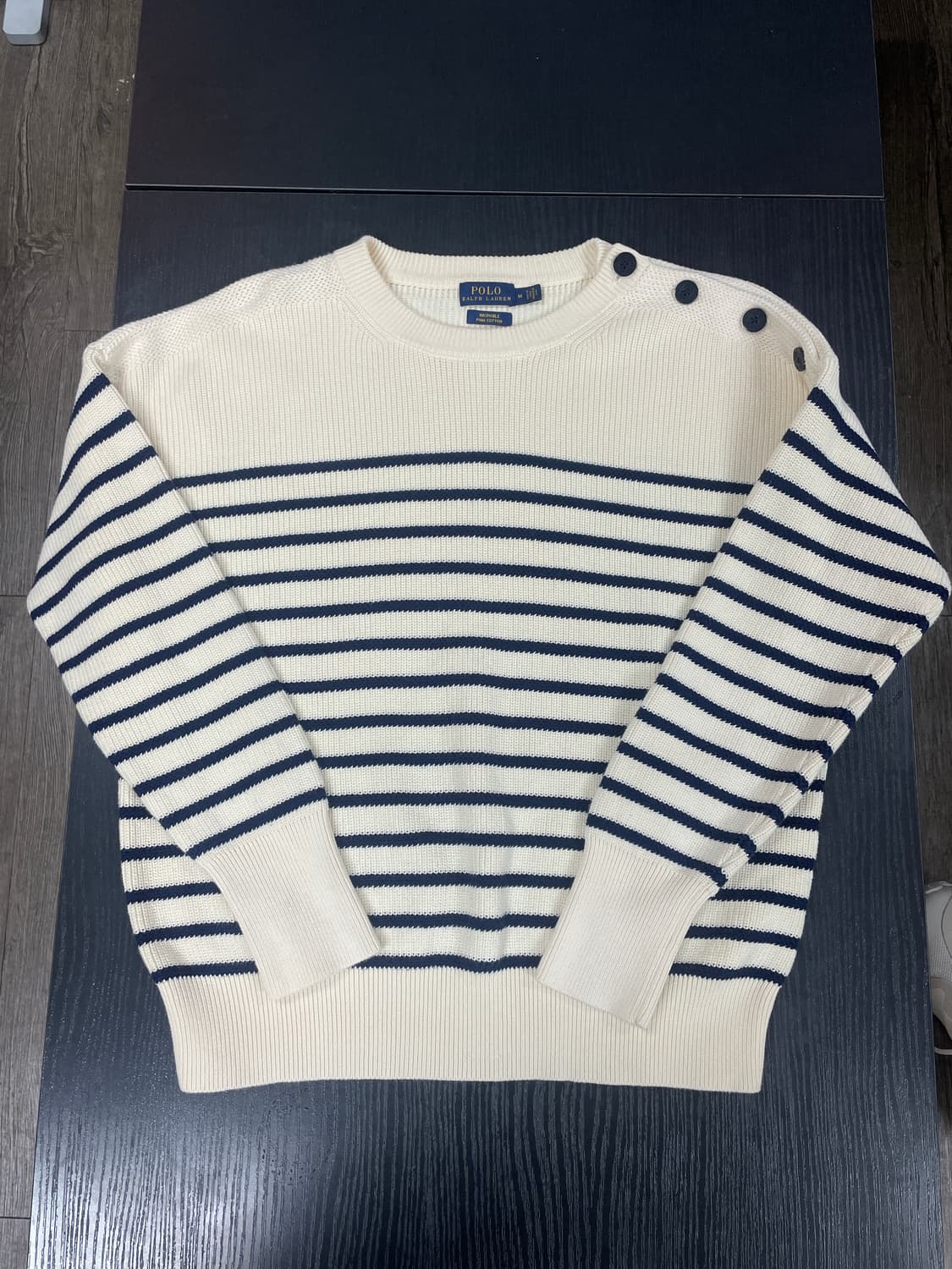 폴로 랄프로렌 피마 코든 니트 여성 M 상품이미지1