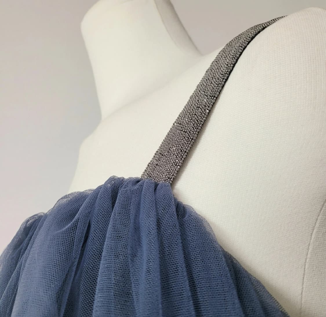 브루넬로 쿠치넬리 모닐리스트랩 샤 탑 레이어드 블라우스 (55/표기M) 상품이미지4