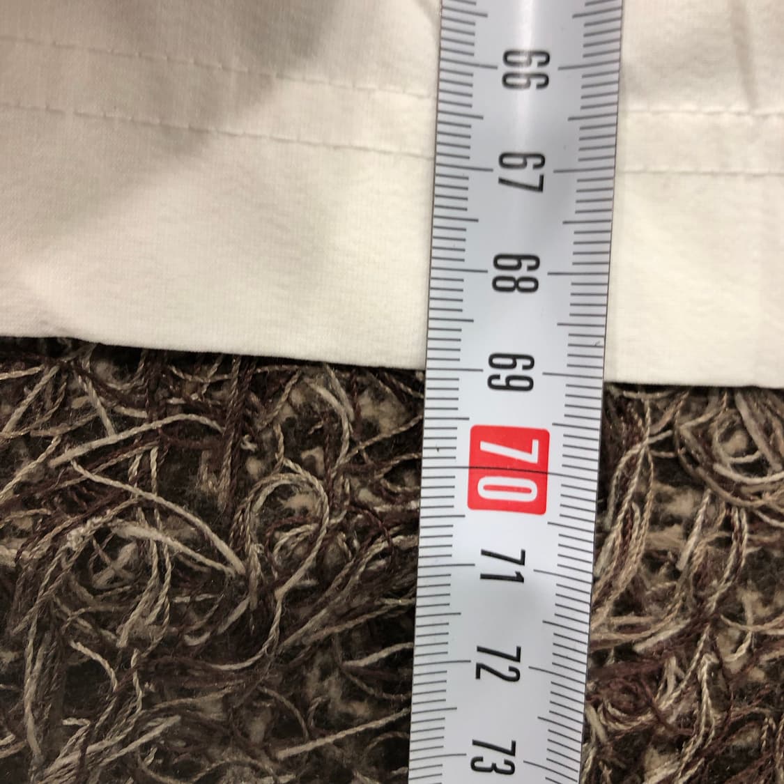 L 푸마 화이트 나일론 후드 바람막이 자켓 상품이미지9