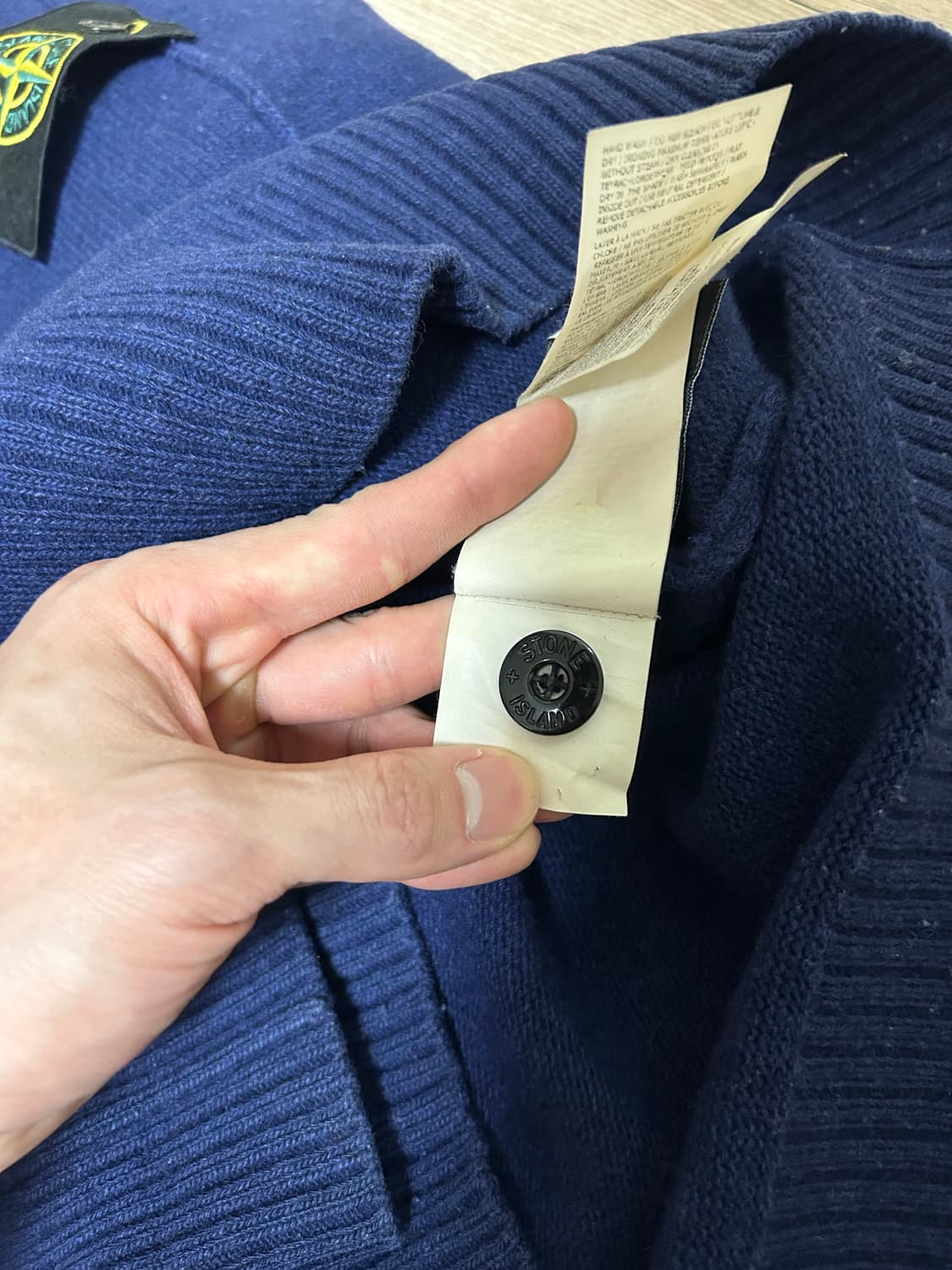 스톤아일랜드 반집업 니트 XXL 상품이미지8