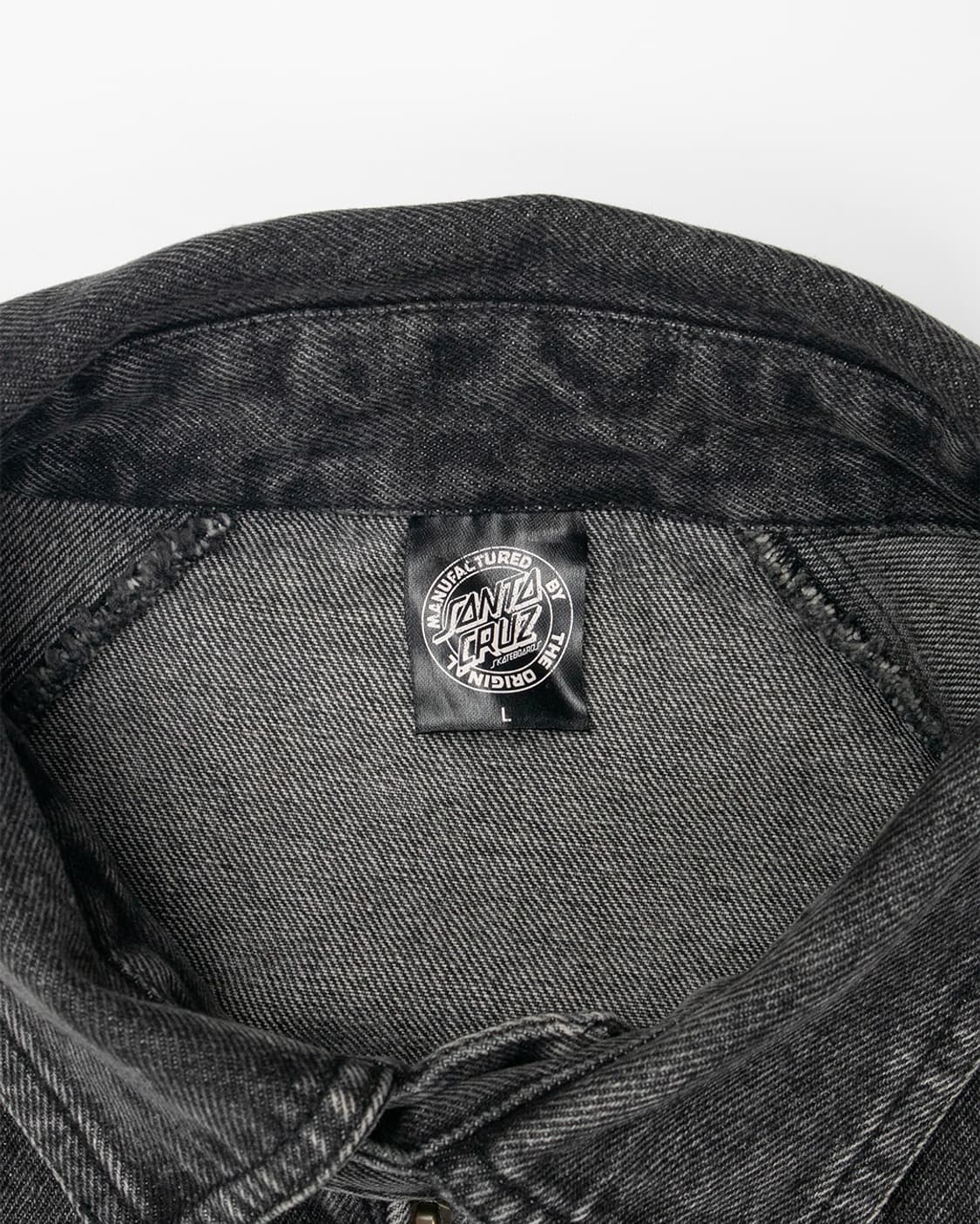 산타크루즈 흑청데님 블루종 상품이미지3