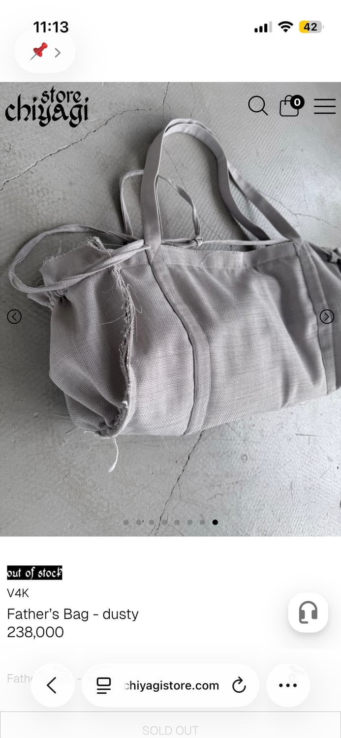 V4K father's bag 더스티 상품이미지6