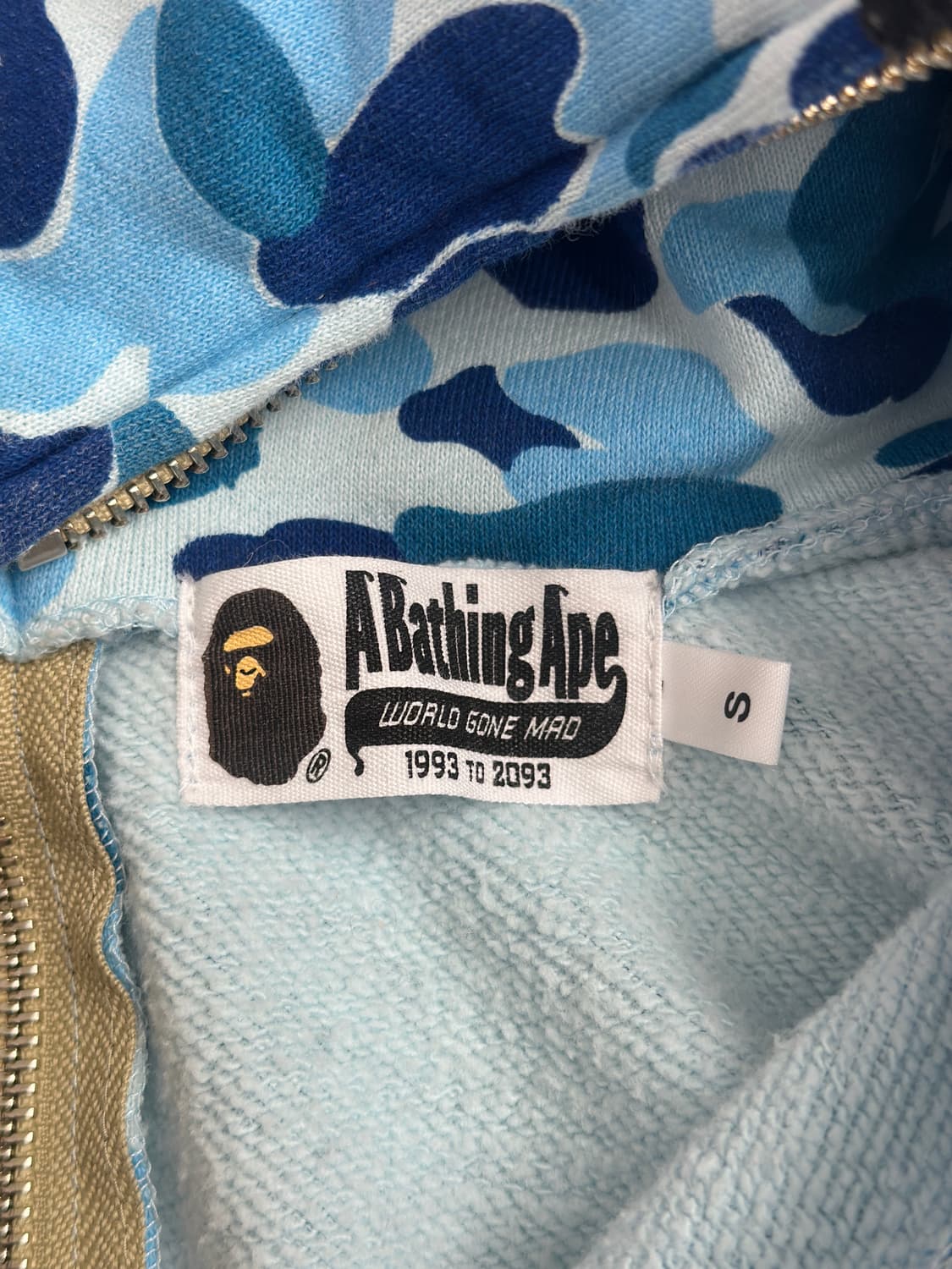 베이프 ABC 아수라 카모 풀 후드집업  상품이미지8