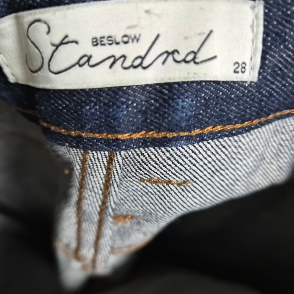 비슬로우 와이드 셀비지 데님 상품이미지3