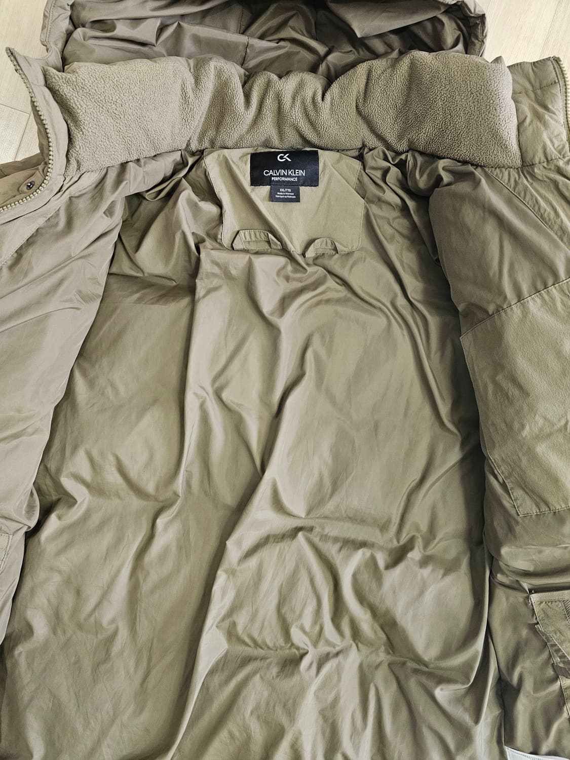 캘빈클라인 퍼포먼스 남성 구스 다운 패딩 XXL 상품이미지7