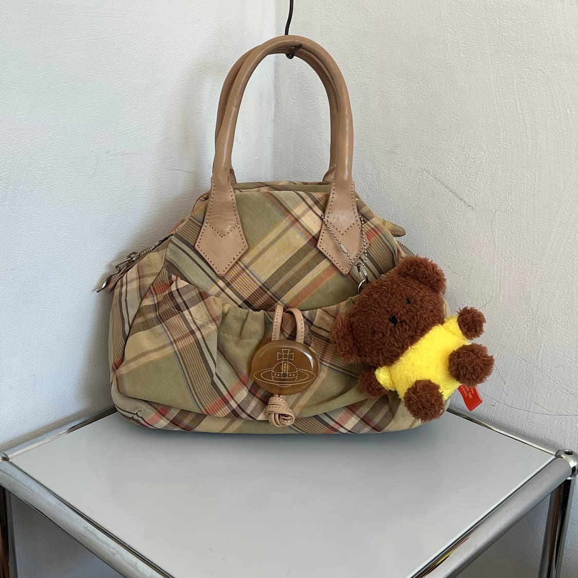 VIvienne Westwood tartan bag 상품이미지1