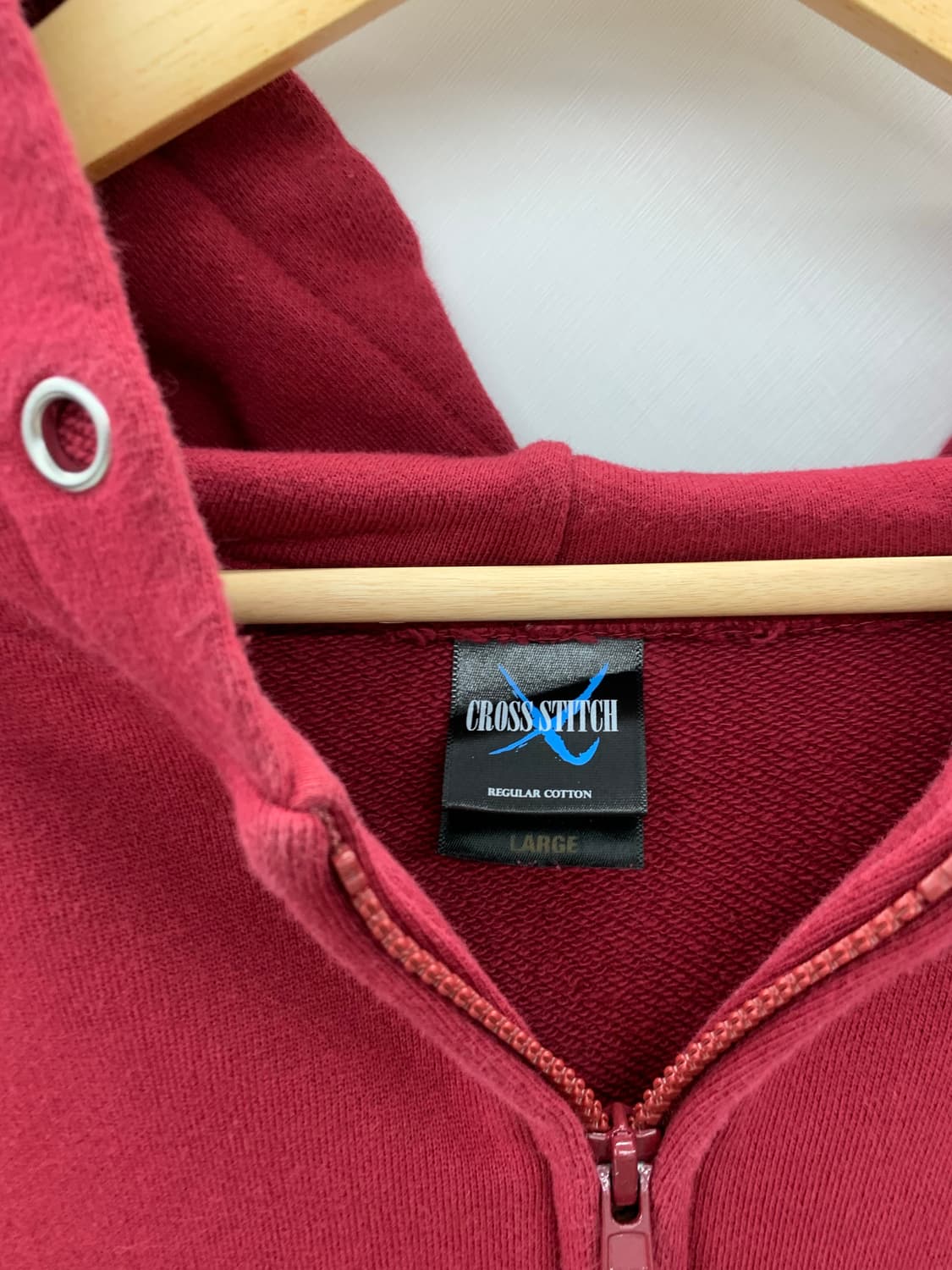 Cross stitch ACDC 오마쥬 후드집업 상품이미지5