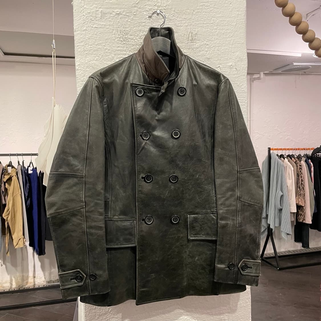 폴스미스 레더 피코트 상품이미지1