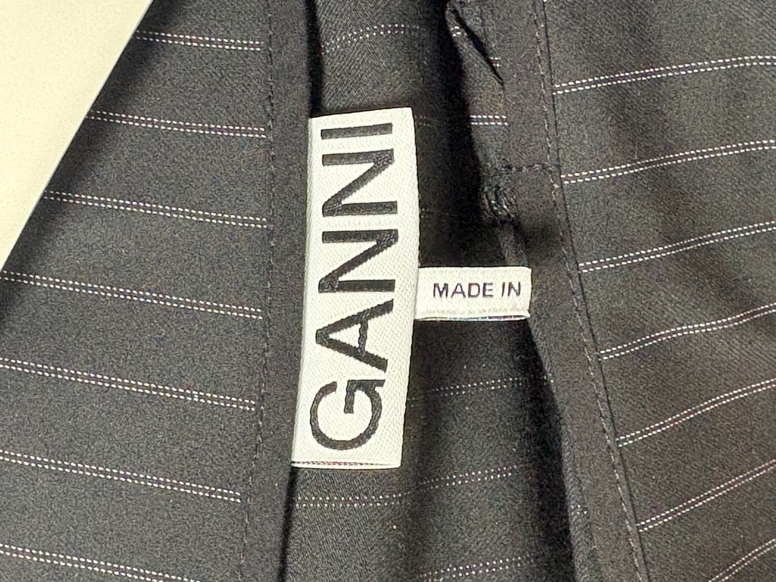 [36] 가니 스트레치 스트라이프 미니스커트 상품이미지4