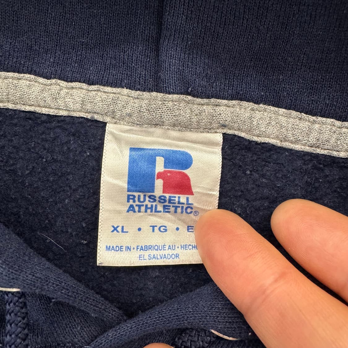 러셀 빈티지 스웻 후드티 (XL)   상품이미지5