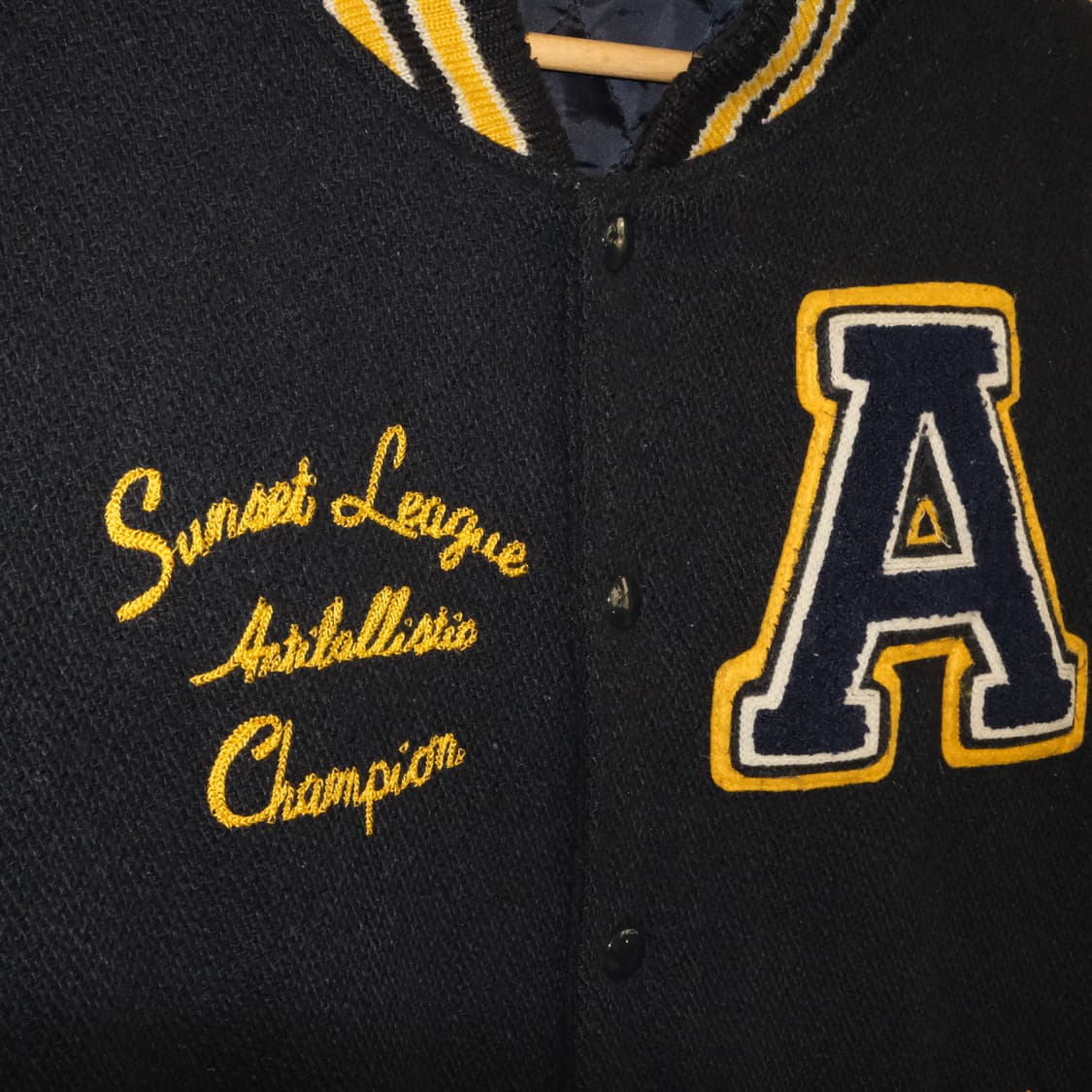 00s 빈티지 바시티 자켓 상품이미지3