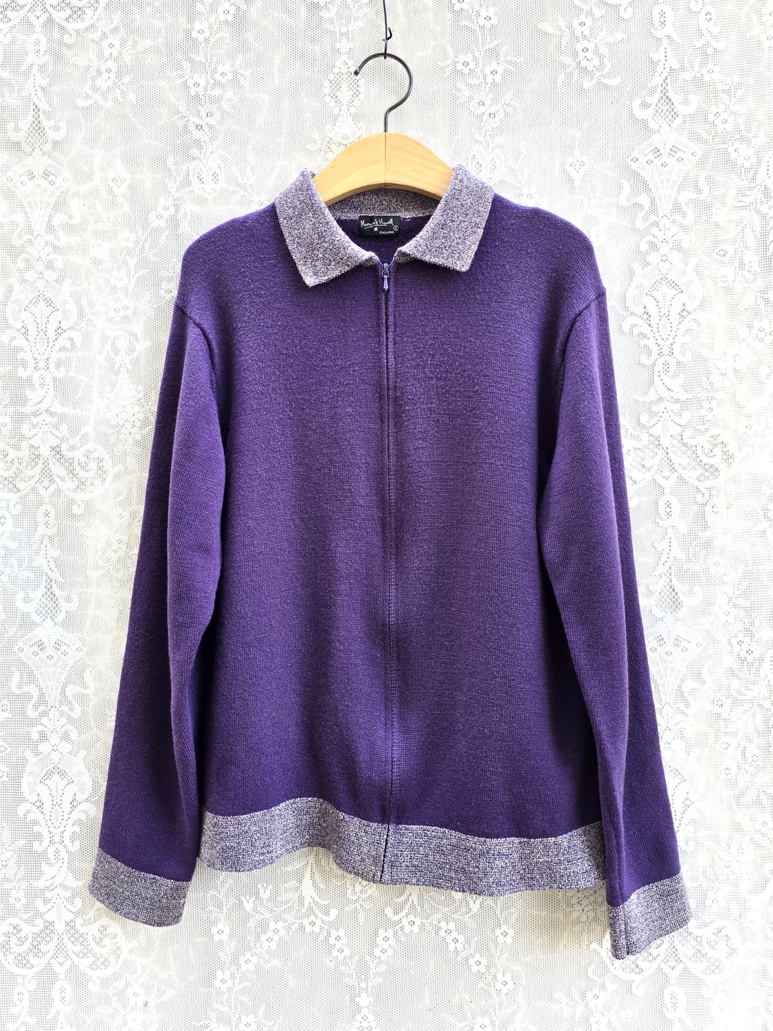 마가렛 호웰 집업 니트 리리 지퍼 (made in japan) 상품이미지1