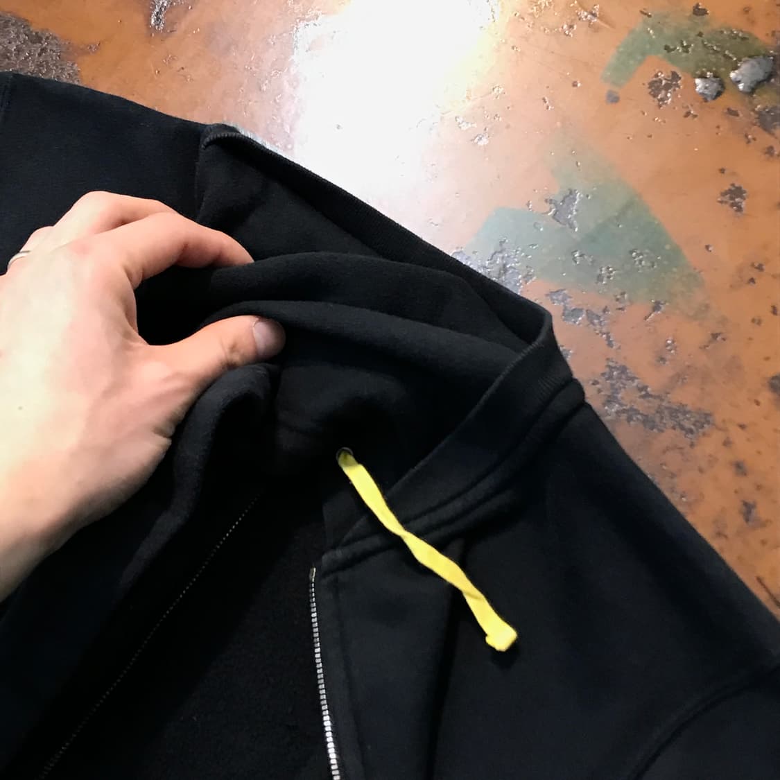 폴로랄프로렌 블랙 기모 숏 후드집업 여성 44 55 사이즈 상품이미지6