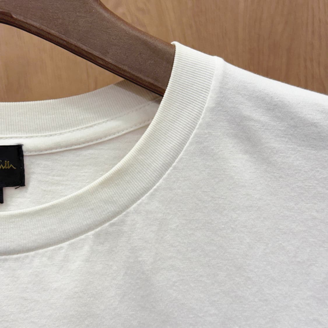 폴스미스 코튼 반팔 티셔츠 더 스트레인저스 프린팅 디테일 화이트 상품이미지9