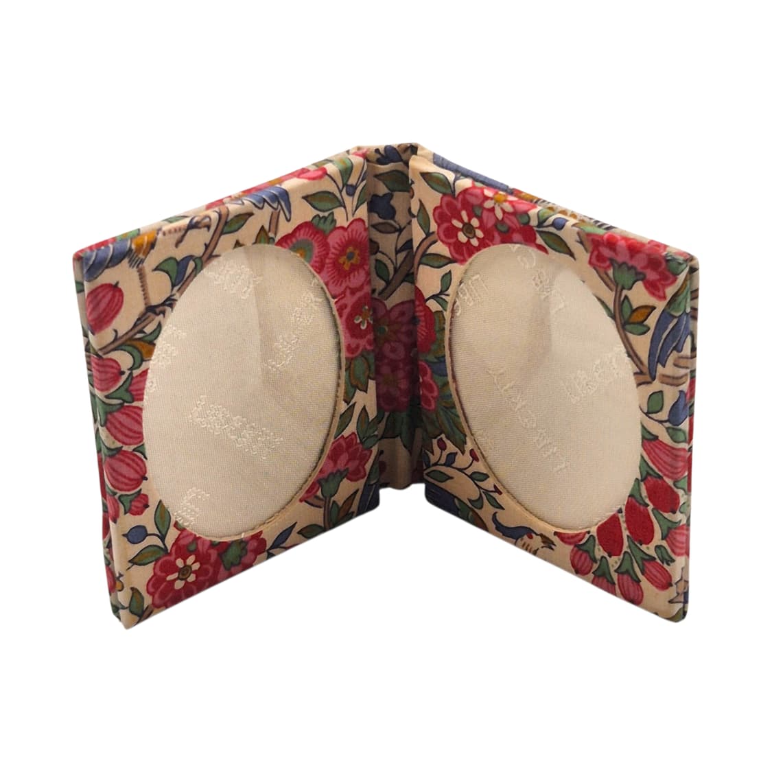 70s 영국 리버티 핸드 플로랄 패브릭 북 액자 상품이미지3