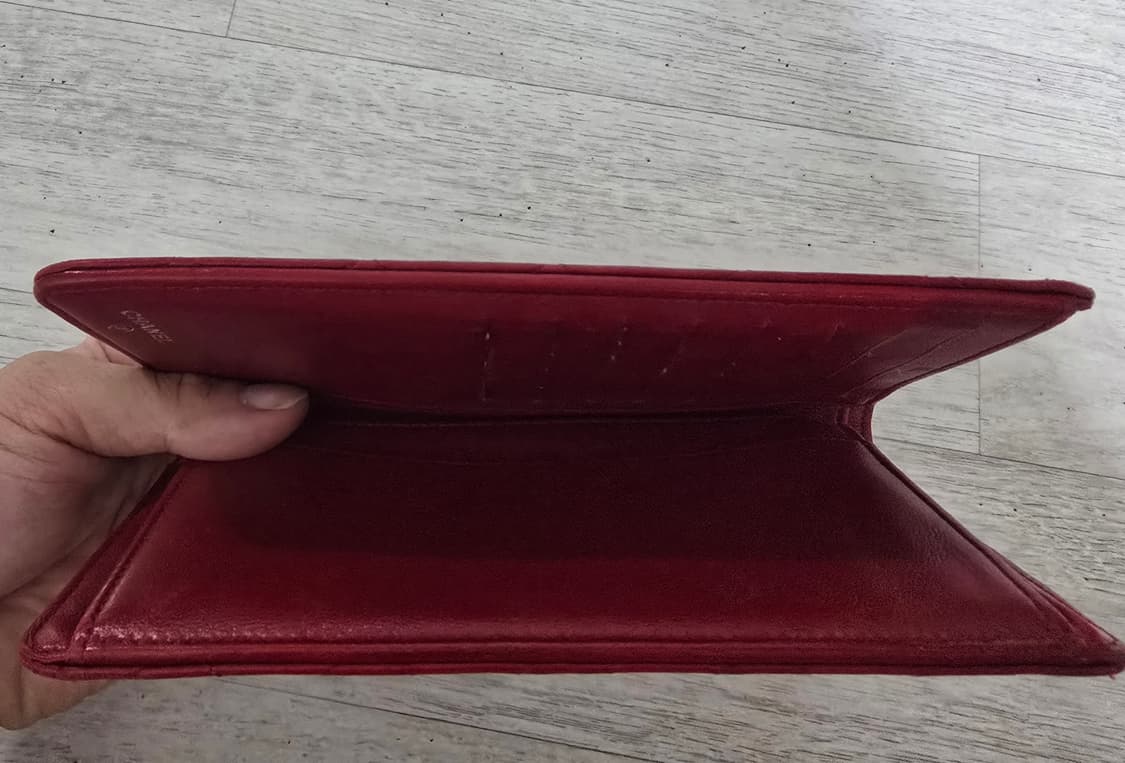 (정품) 샤넬 13번대 램스킨 장지갑 WOC (카드지갑 반지갑 명품 여성 상품이미지7