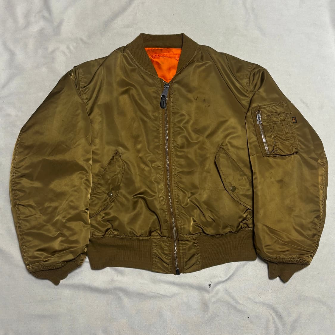 L 알파인더스트리 리버시블 MA-1 자켓 상품이미지2