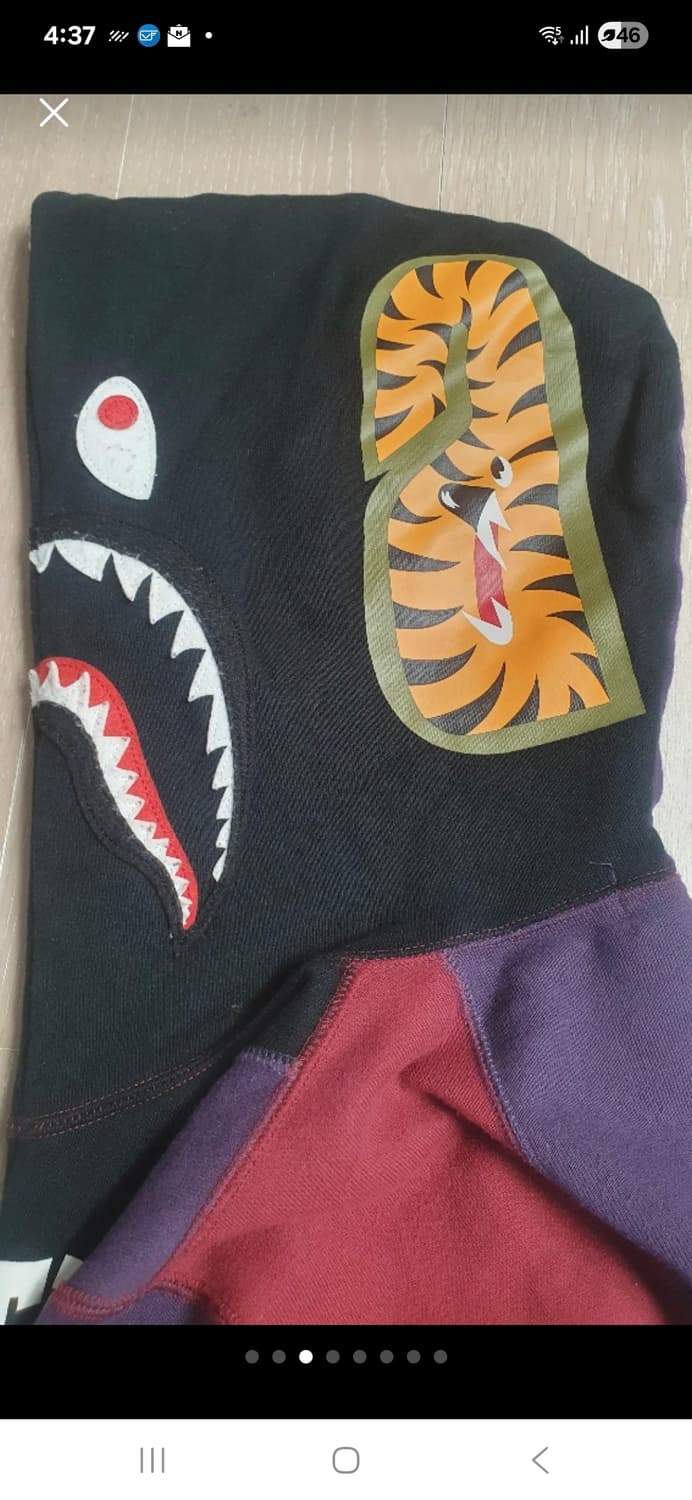 bape xs 155 베이프 도킹 후드집업 상품이미지6