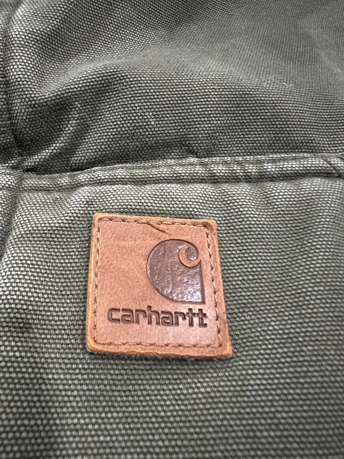 (M)칼하트 셰르파 넥 조끼베스트 V33 ARG 아미그린 상품이미지6