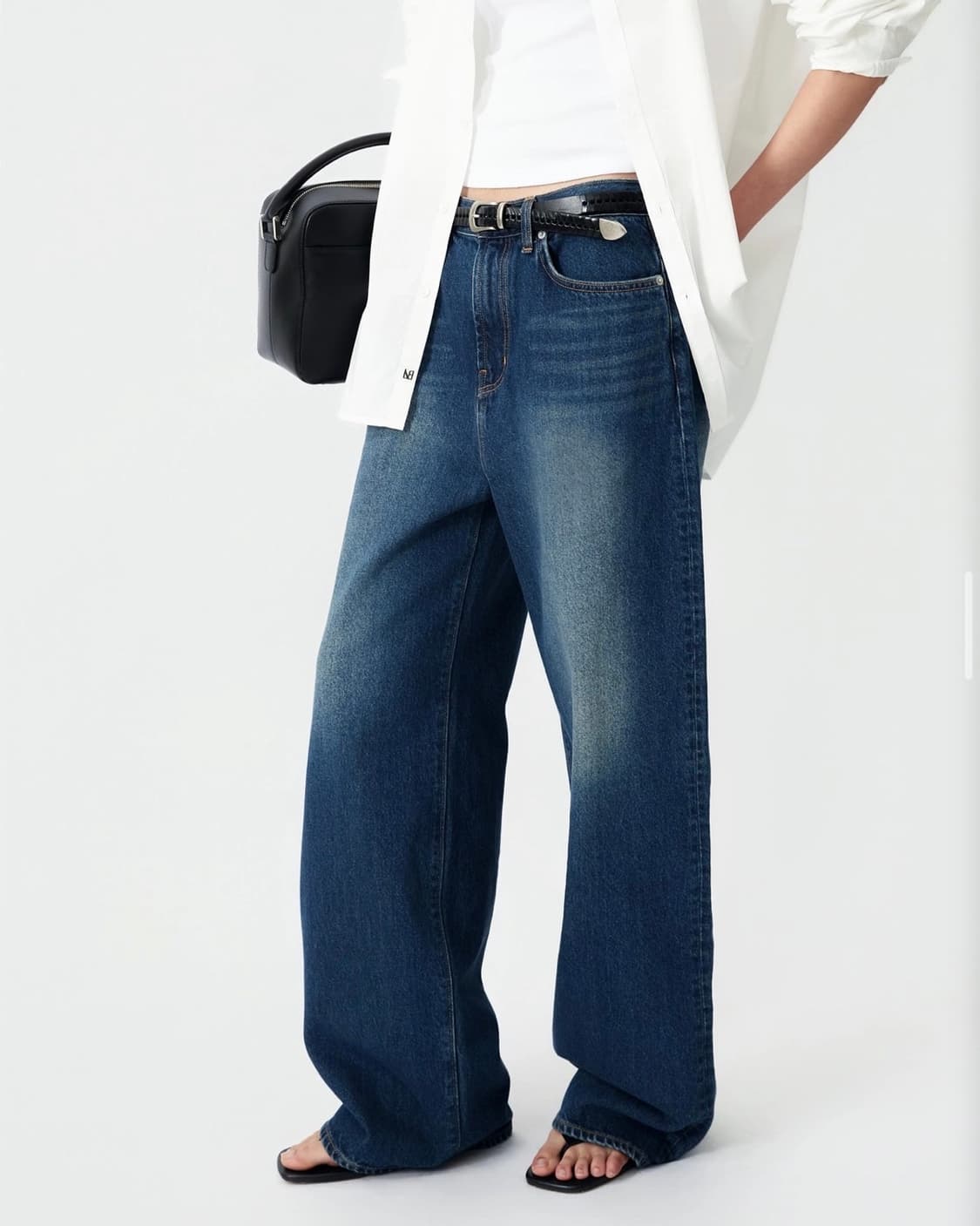 LABEL ARCHIVE Mariam wide fit jeans 상품이미지5