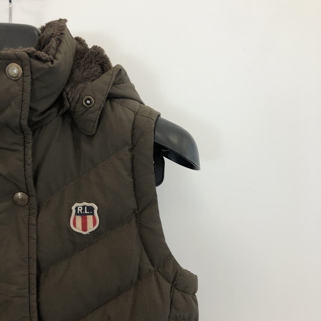 폴로 성조기 덕다운 베스트 XS  상품이미지2