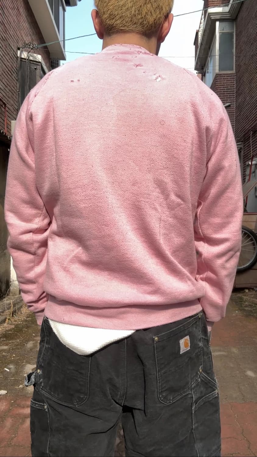 90s jerzees 디스트레스드 빈티지 스웻셔츠 상품이미지7