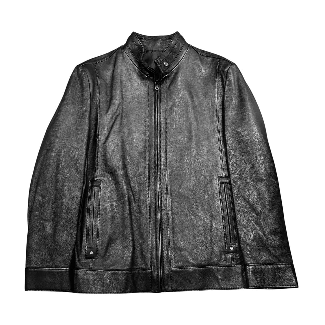 ✨ (바배) 빈티지 심플 양가죽 자켓 상품이미지1