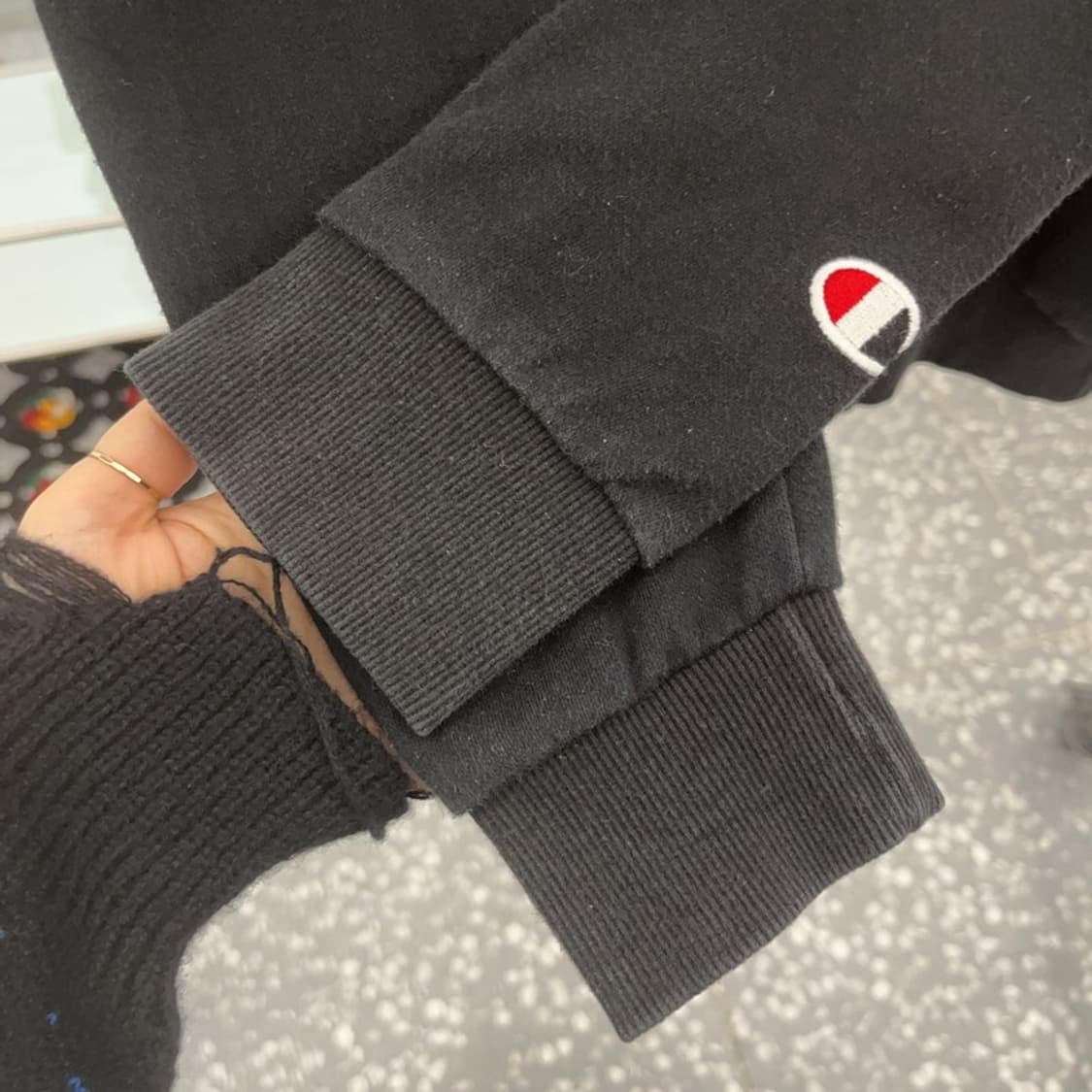 챔피온 리버스위브 빈티지 스펠로고 맨투맨 M C07706 상품이미지6